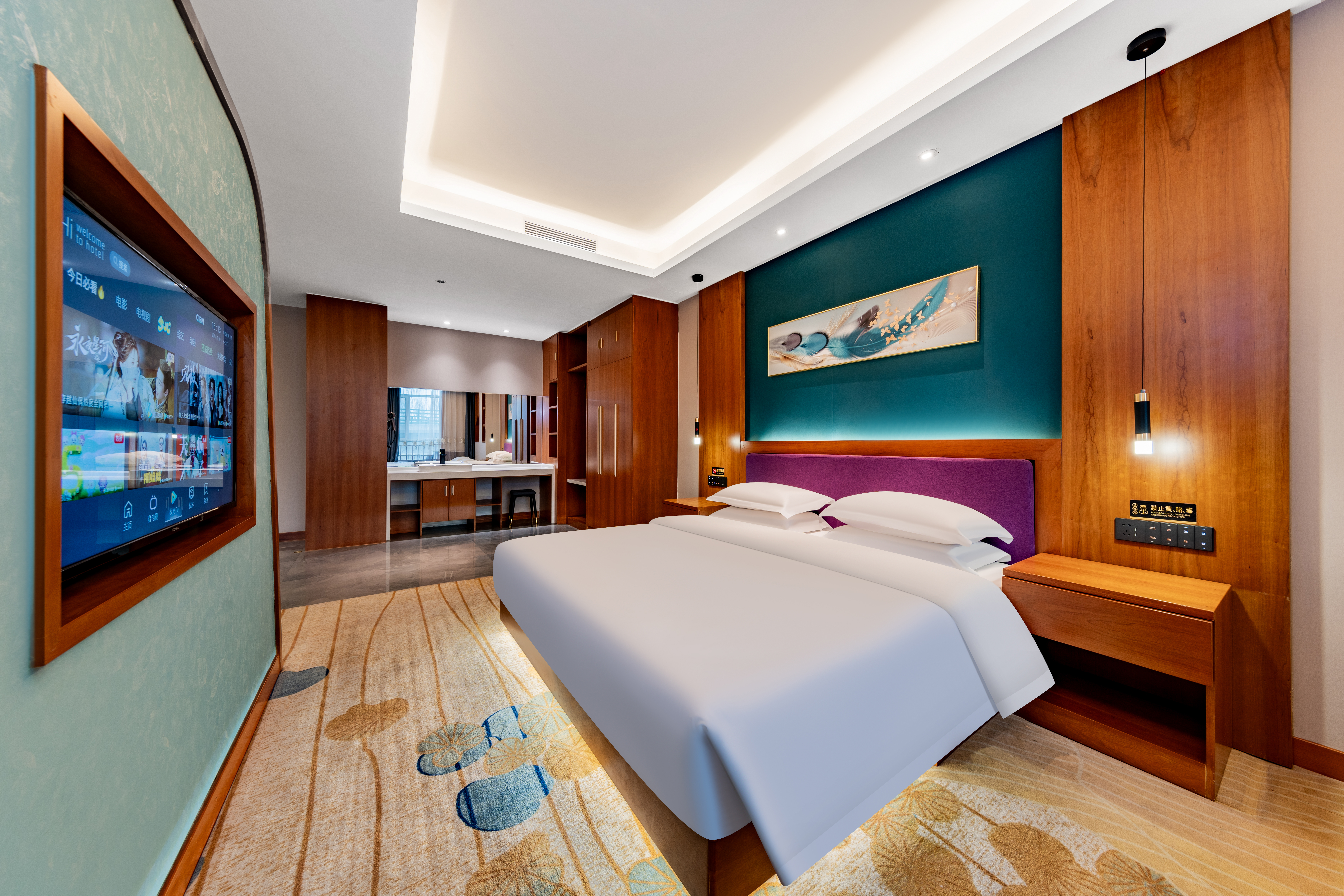 亲子家庭套房（乳胶床垫+影音智能+榻榻米床）