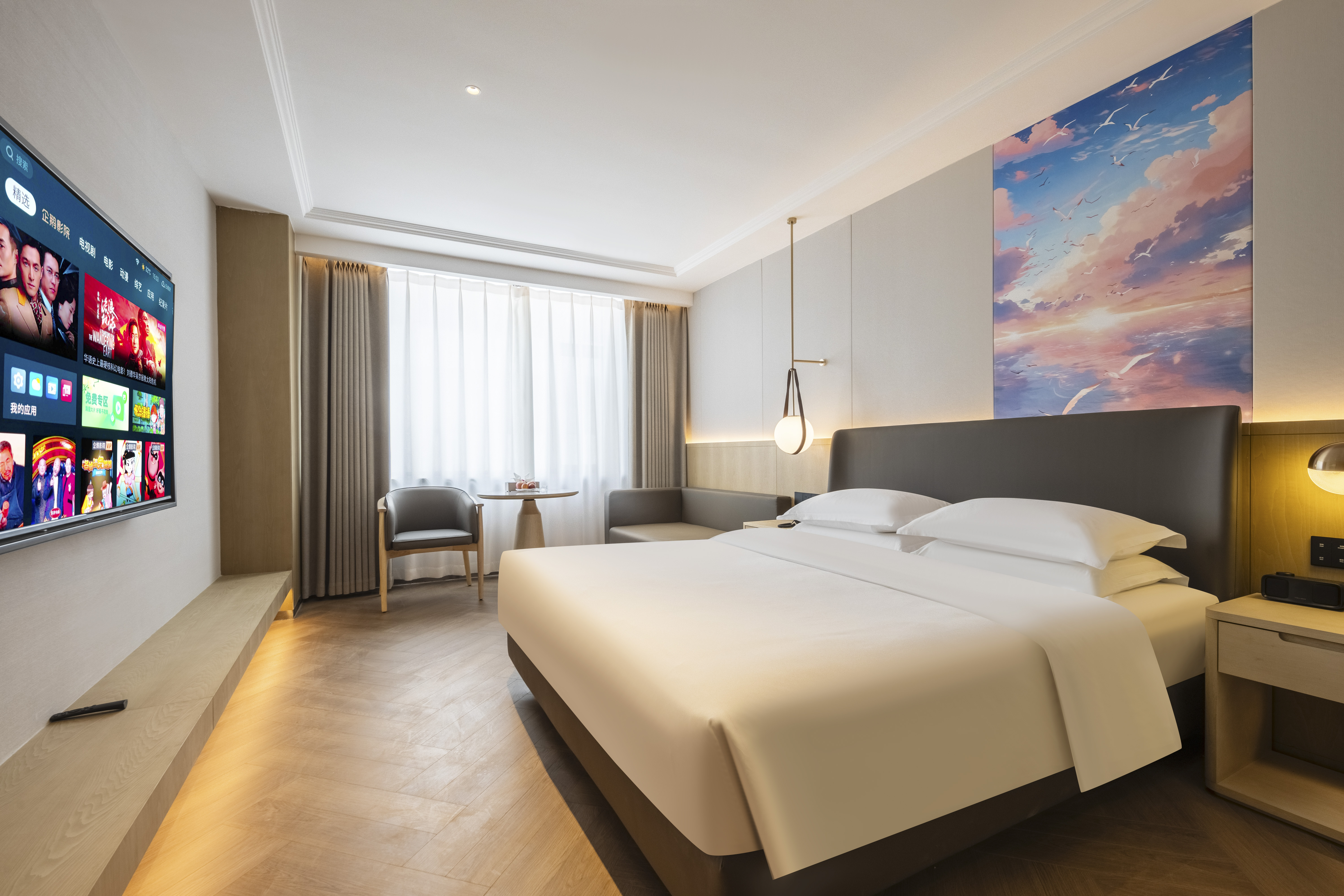 风雅大床房（语音智控+金可儿床垫）