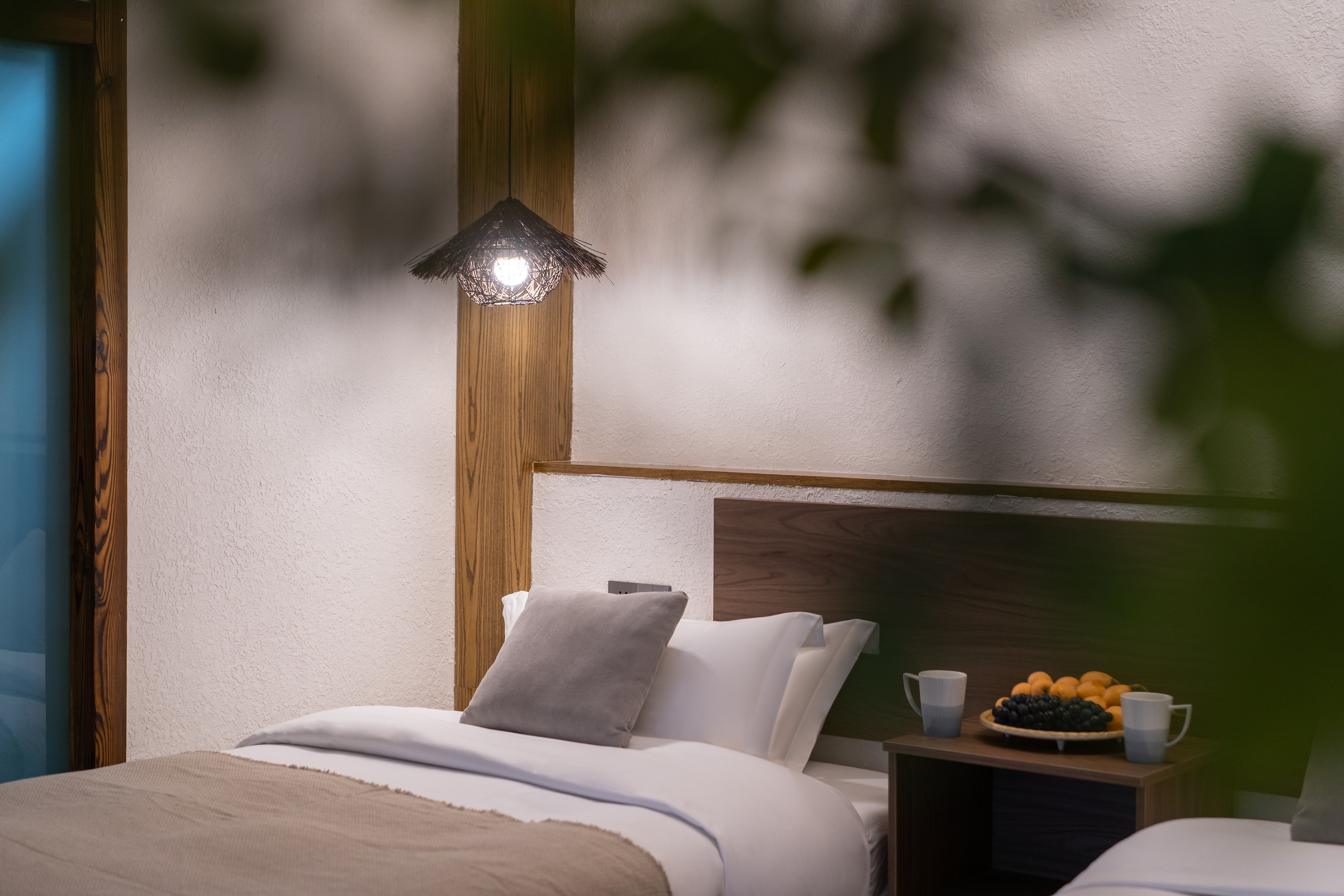 三秋小楼_舒适标间+马桶+茶台冰箱洗衣机