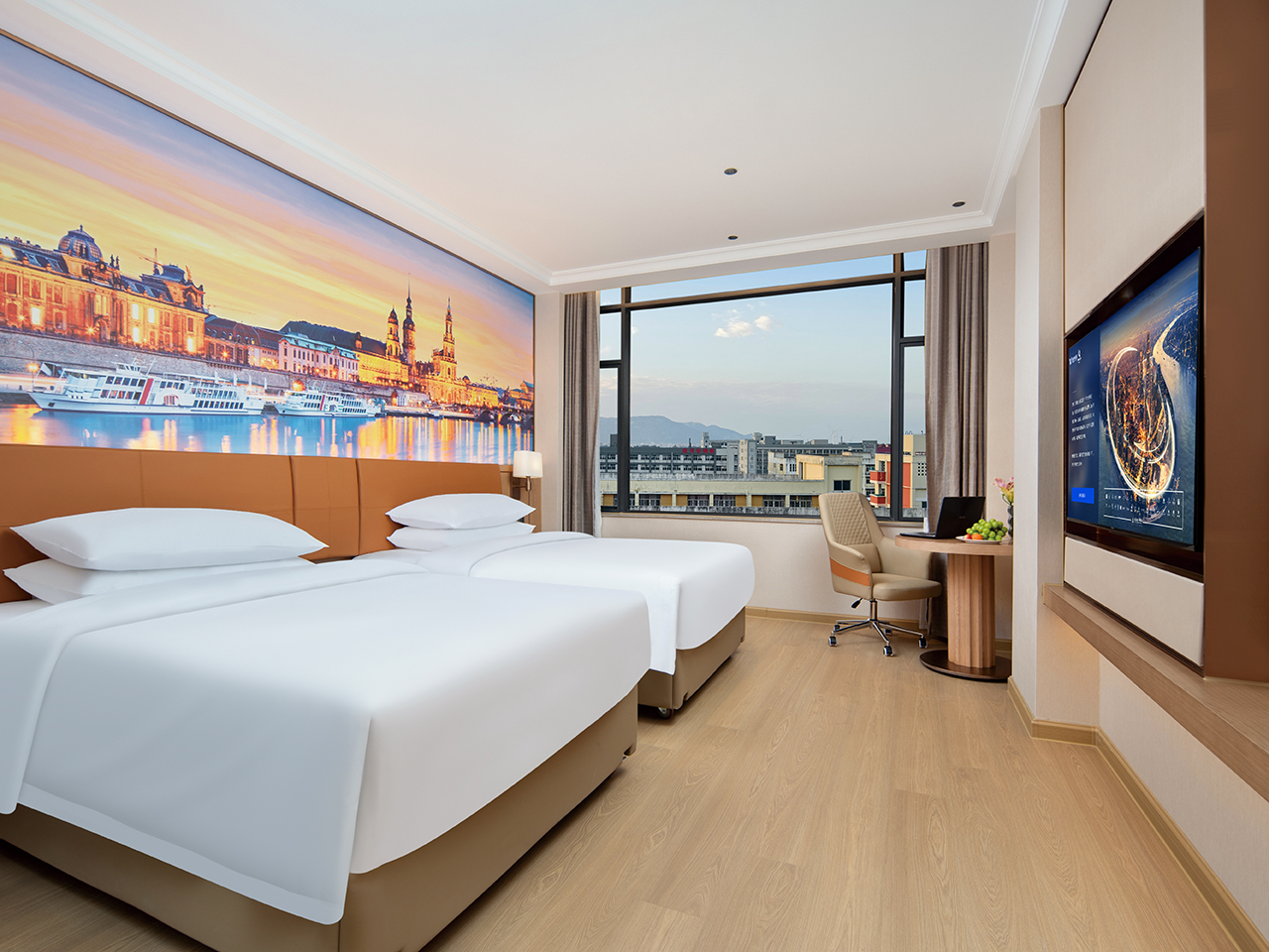 豪华双床房（全屋语音智能+亲肤床品）