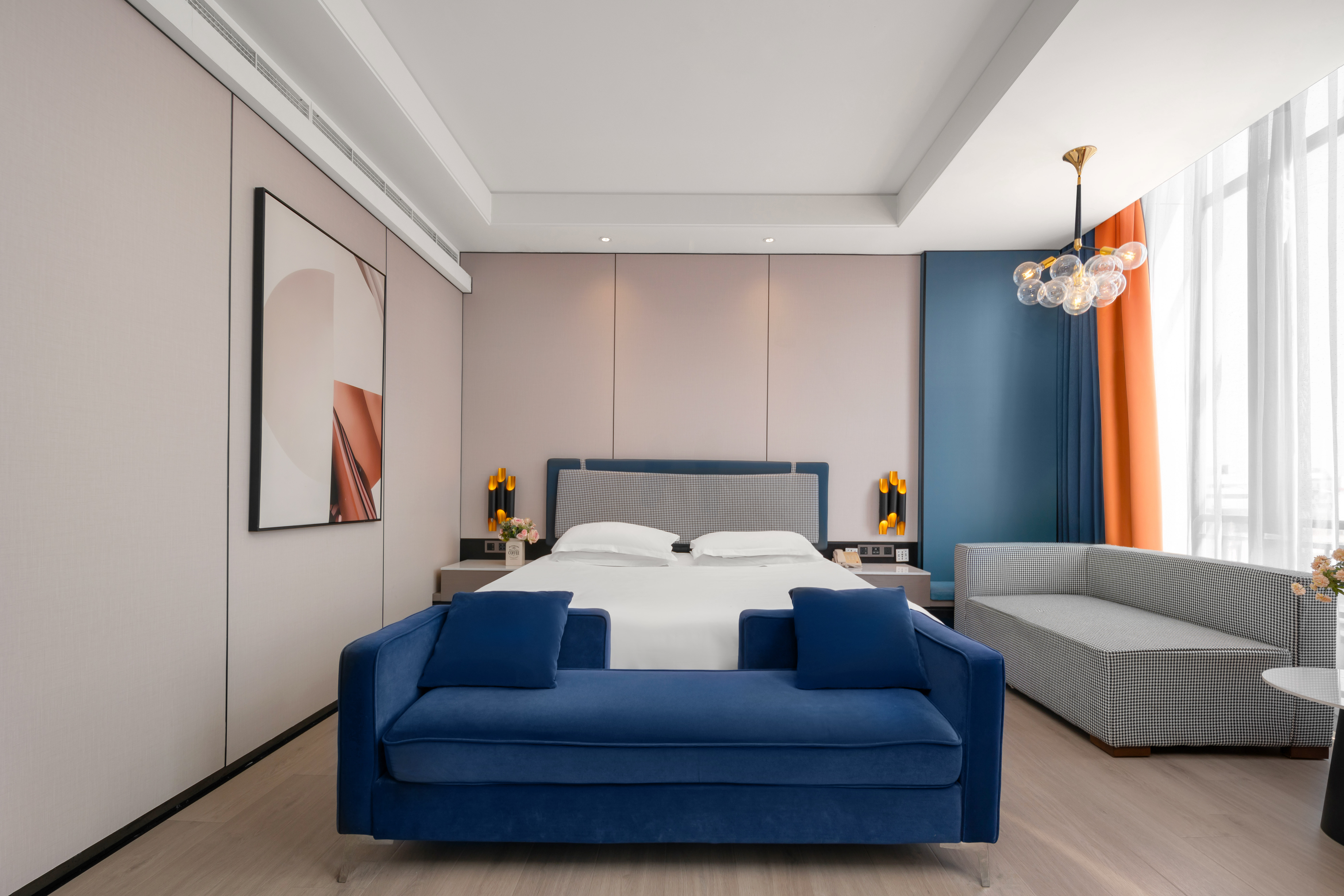 悦享悠然大床房 |（双人沙发+智能马桶）