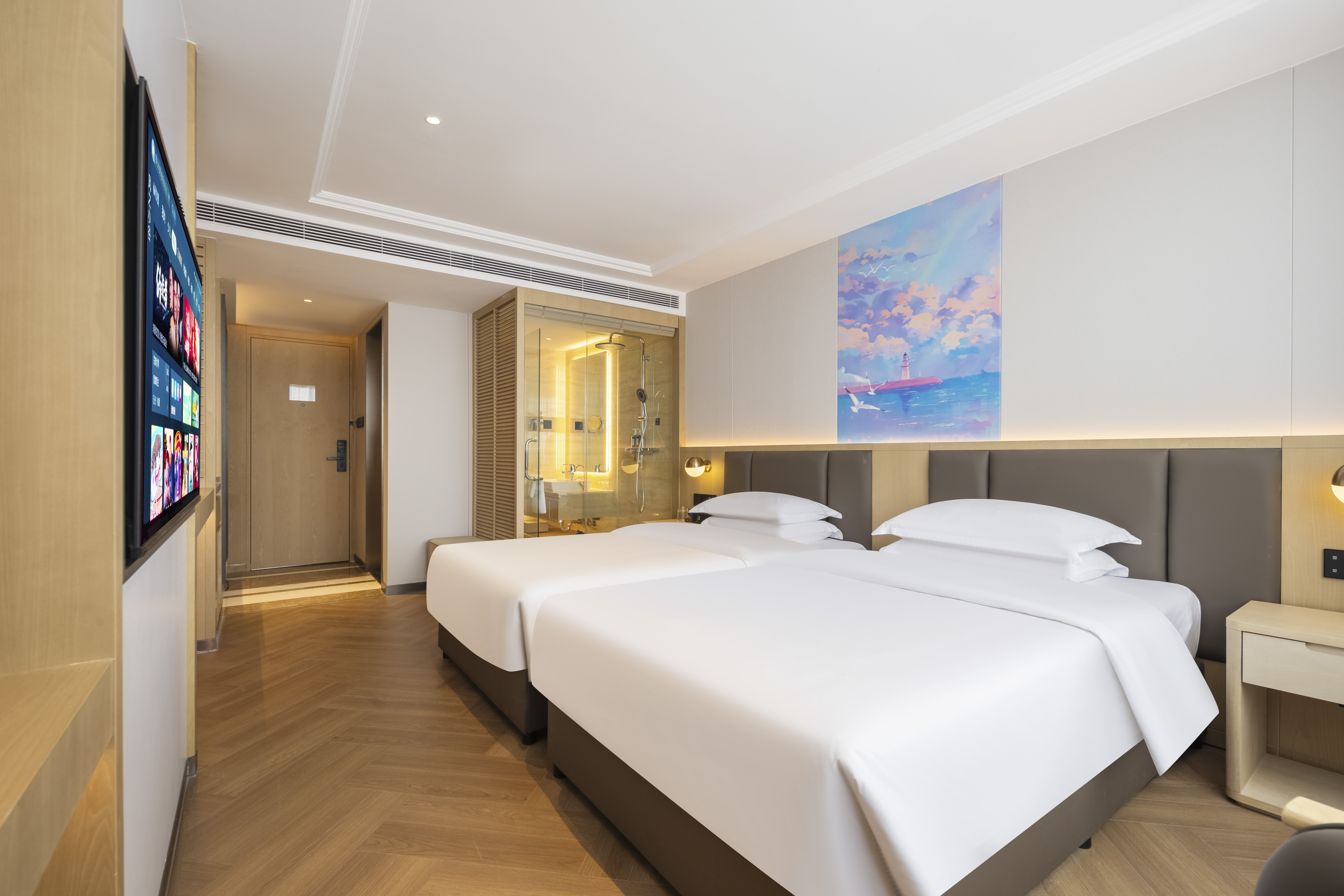 风雅双床房（语音智控+零压床垫）