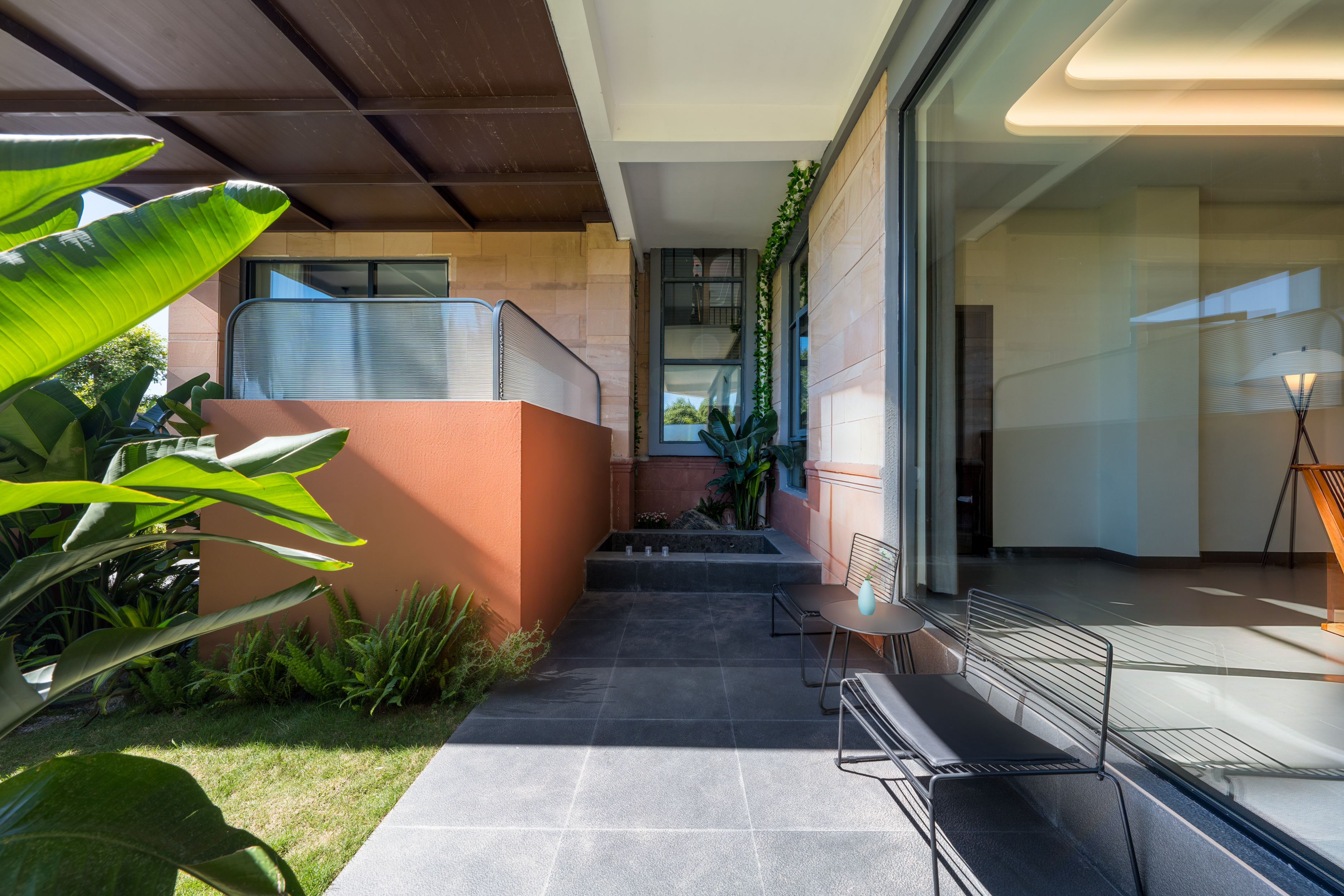 【叁吉·浪漫私汤温泉大床房】汤泉揽翠|掾影栖光〉