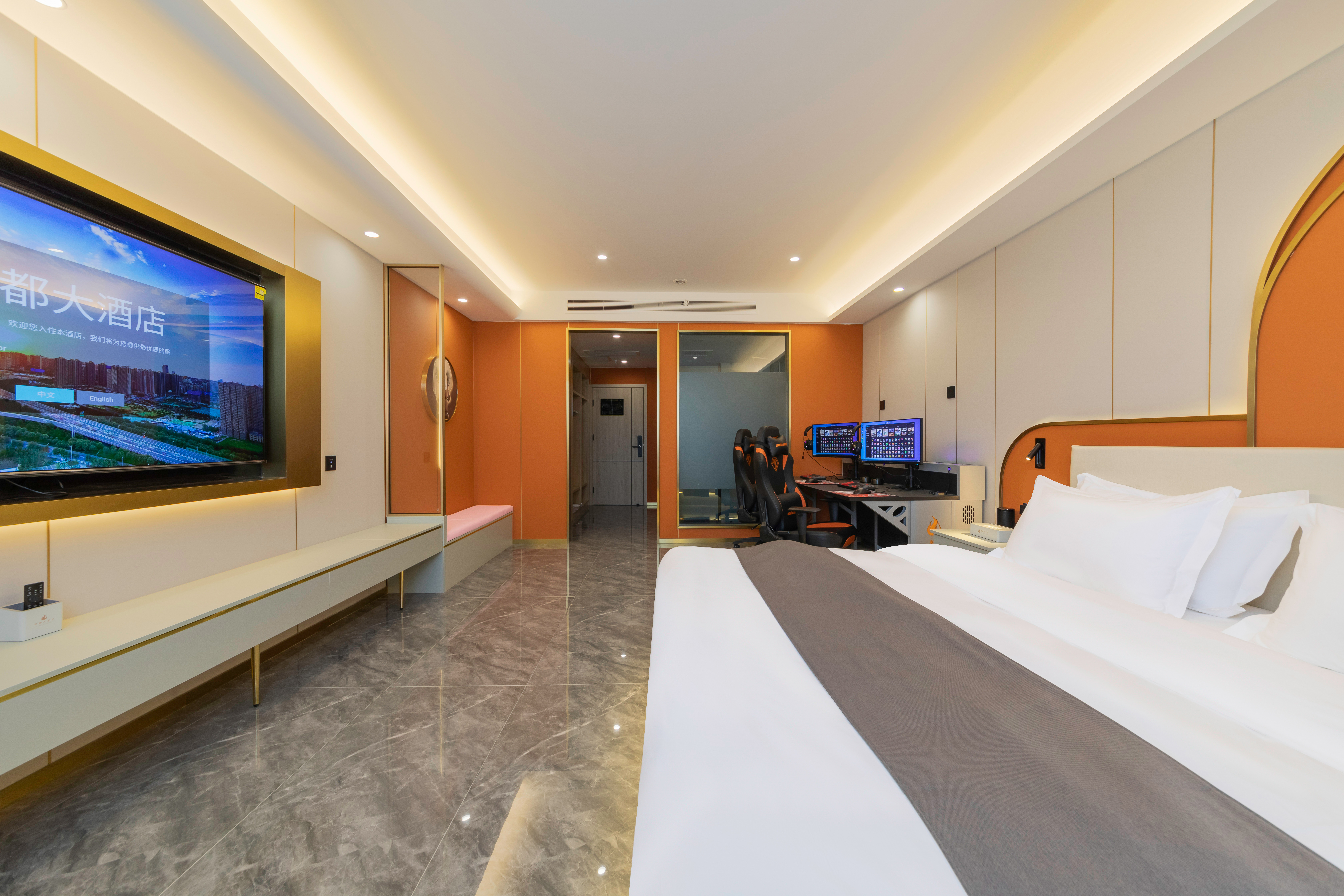 頭號玩家.電競大床房[4070ti-卓威360hz-i713700kf-智能客控]