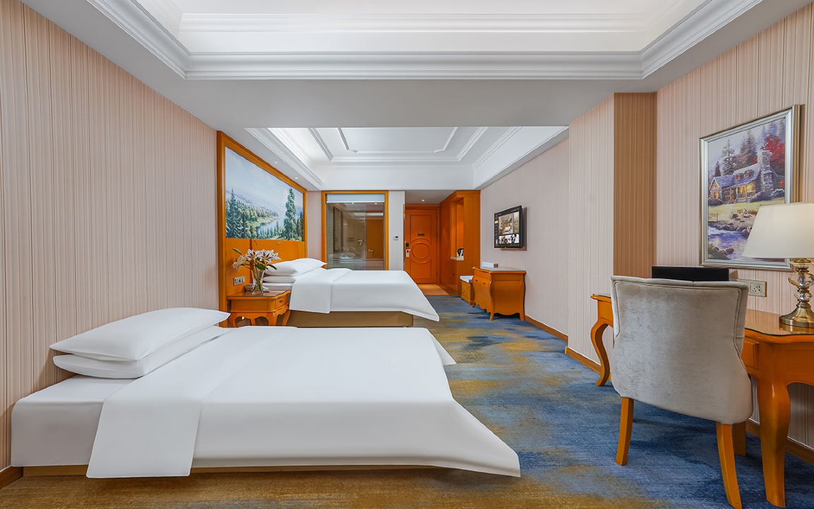 豪华双床房（康莱斯床垫+鹅绒枕+揽光舒眠）