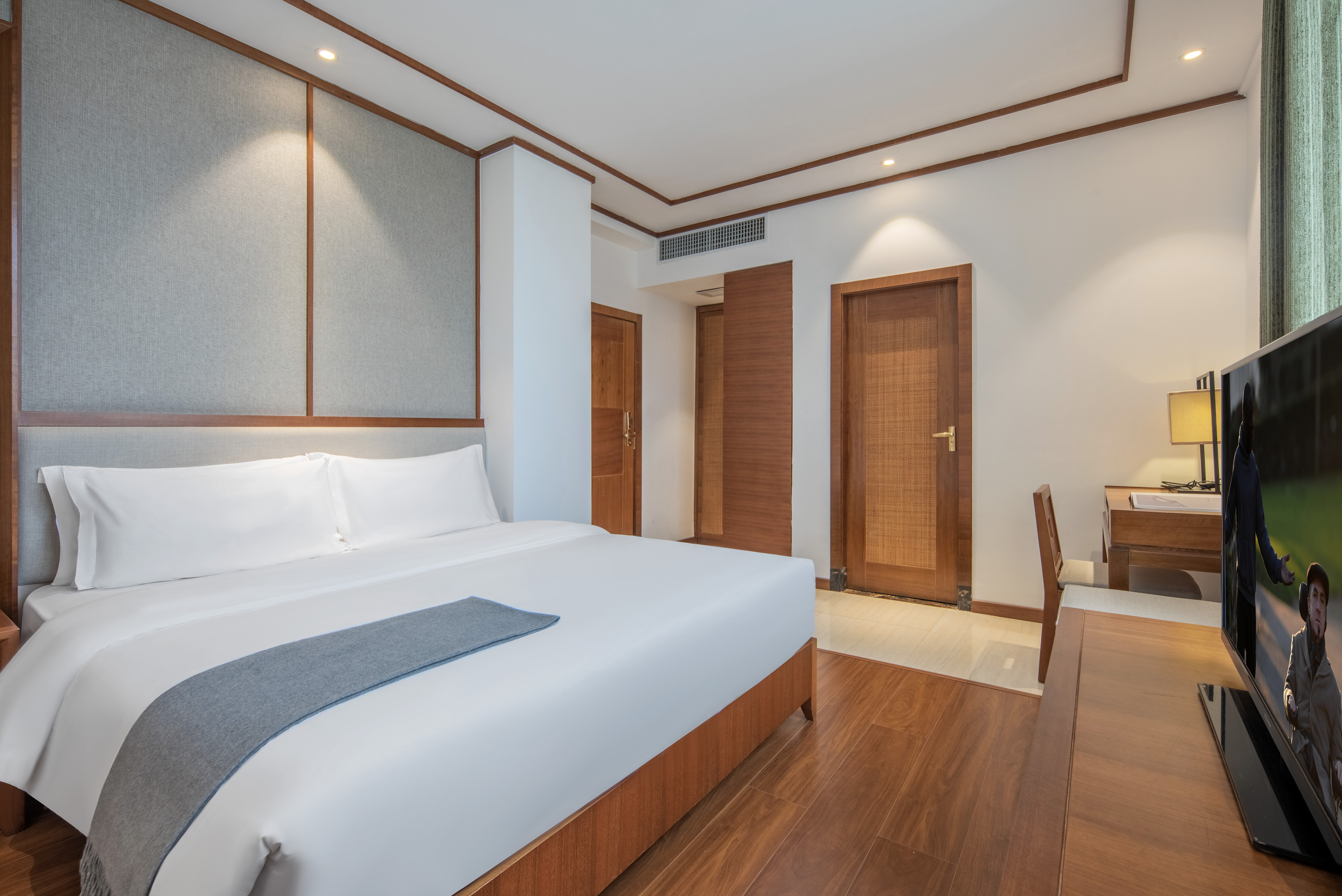 Tun Xi City-View Double Bed Room With Zero Pressure Mattress