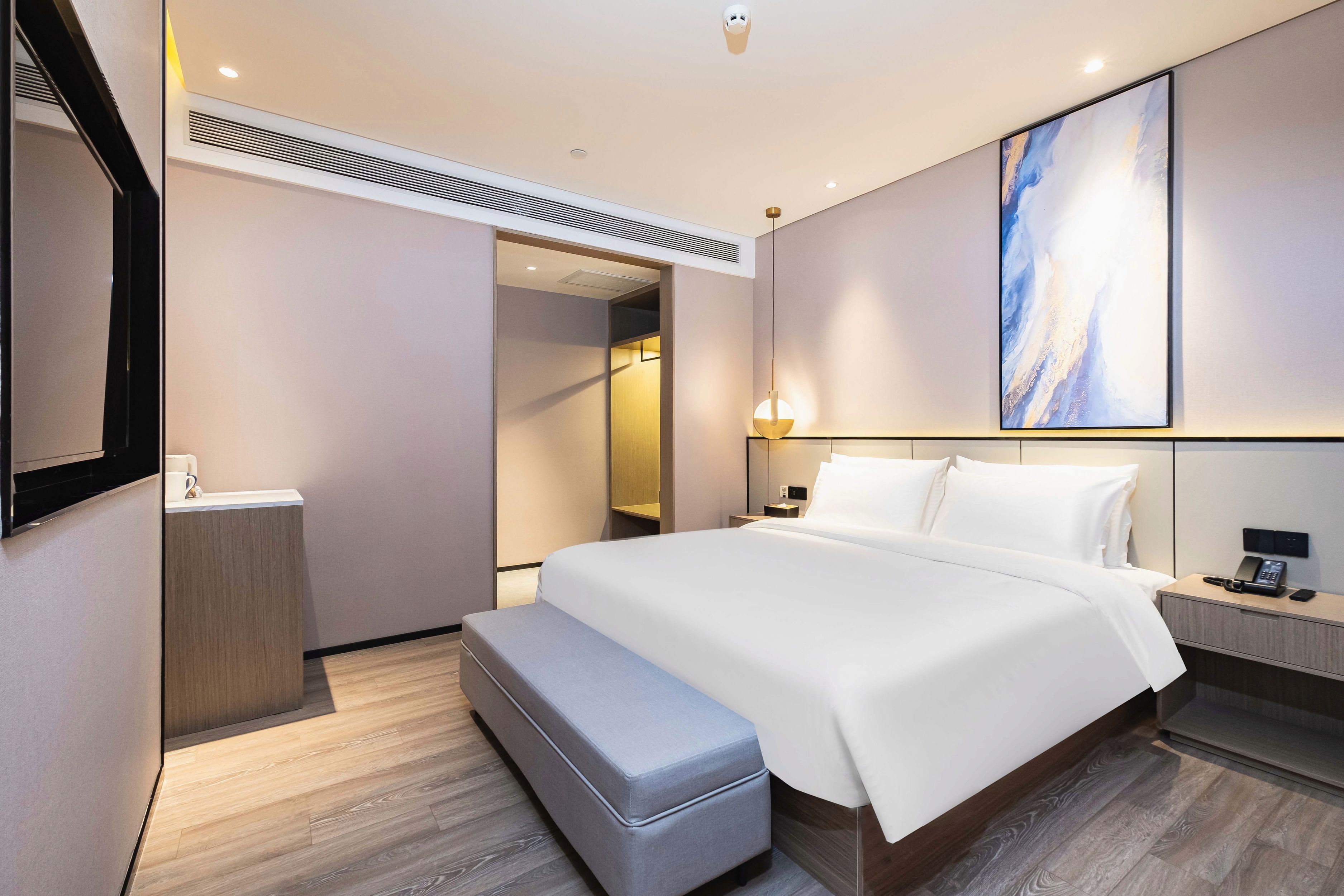 家庭房（超大空间+亲子双床+喜临门床垫）