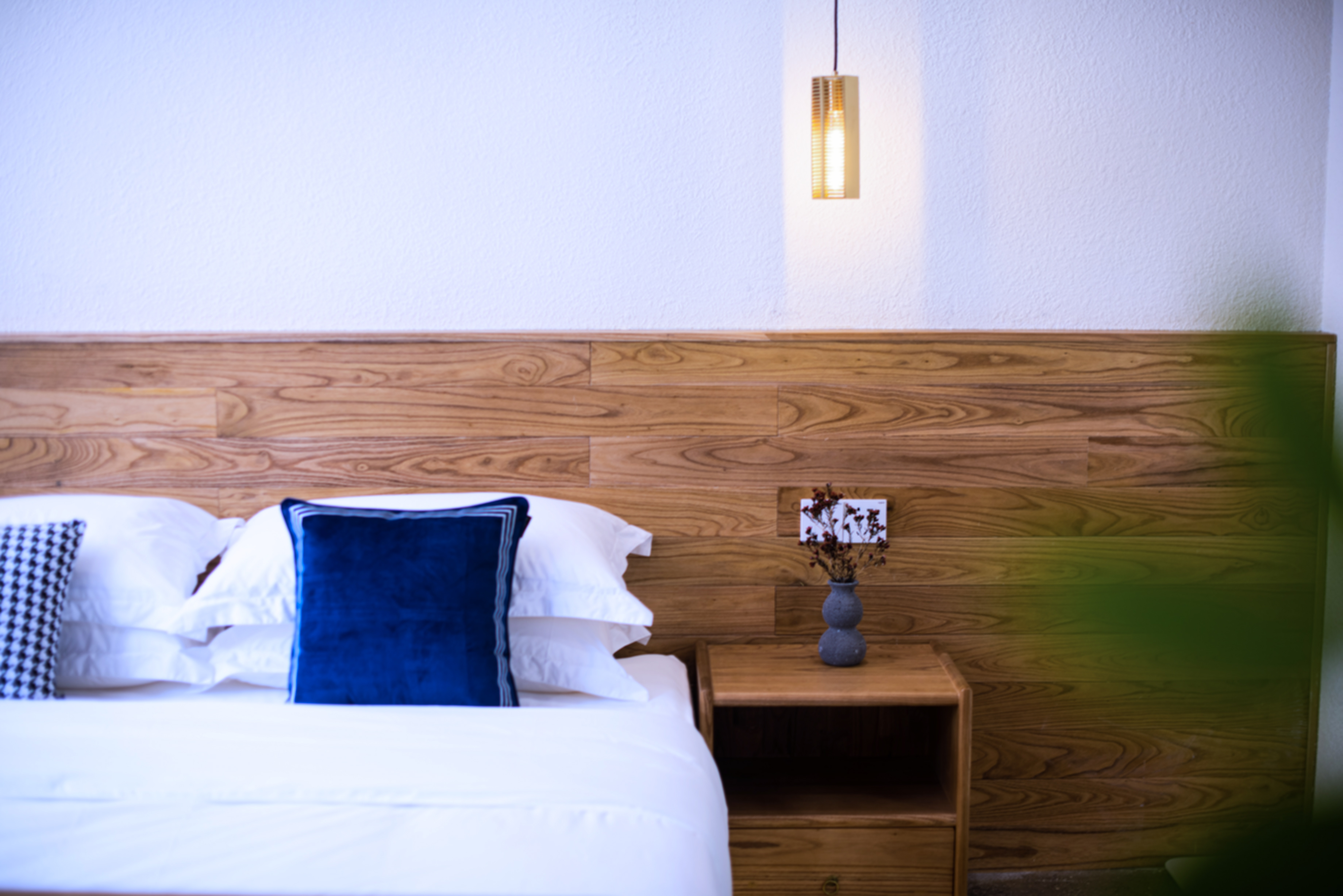 有堂·酣然入夢大床房「金可兒舒睡床墊·恆温花灑·原木楸木傢俱」