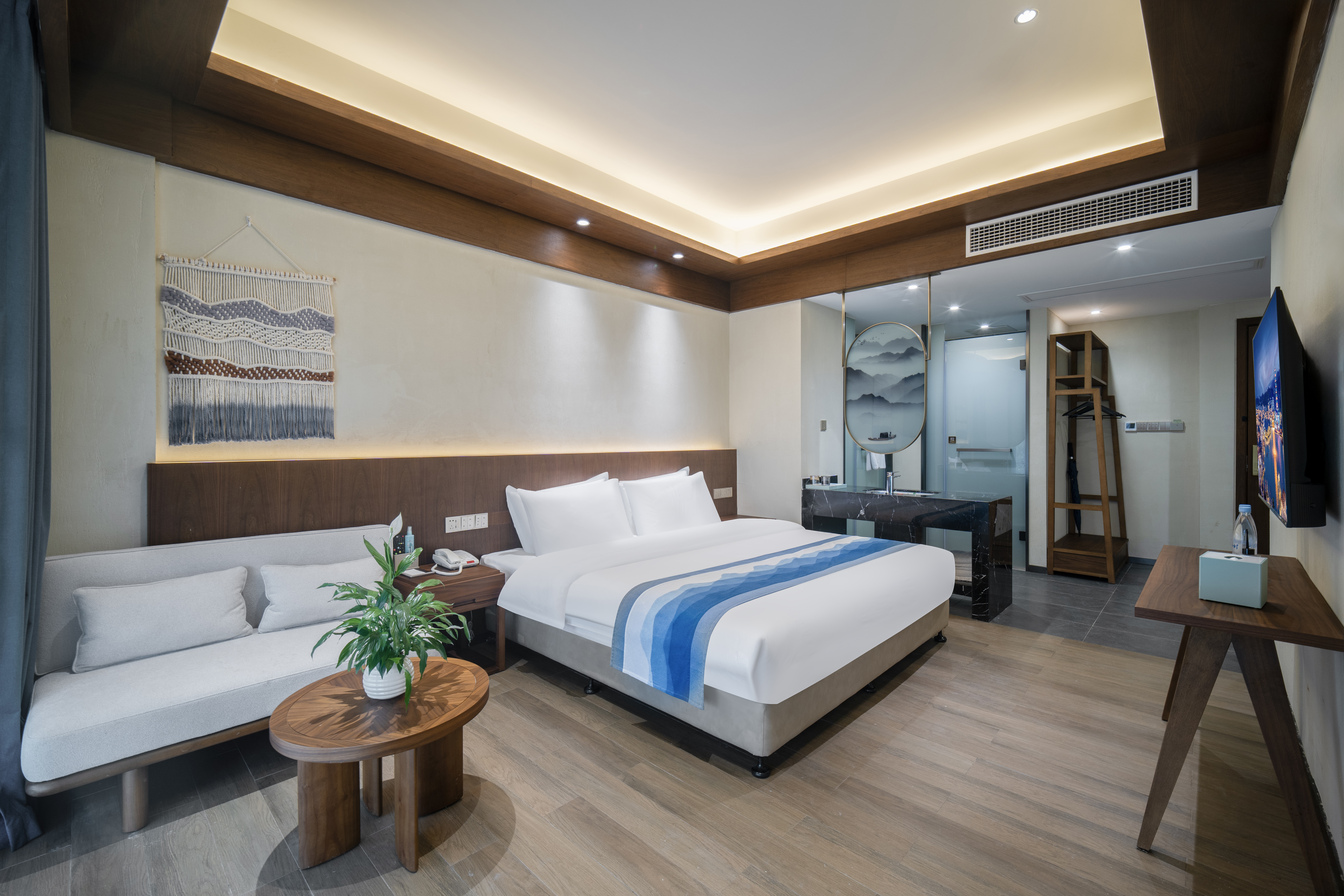 Light Luxury Duplex Family Room