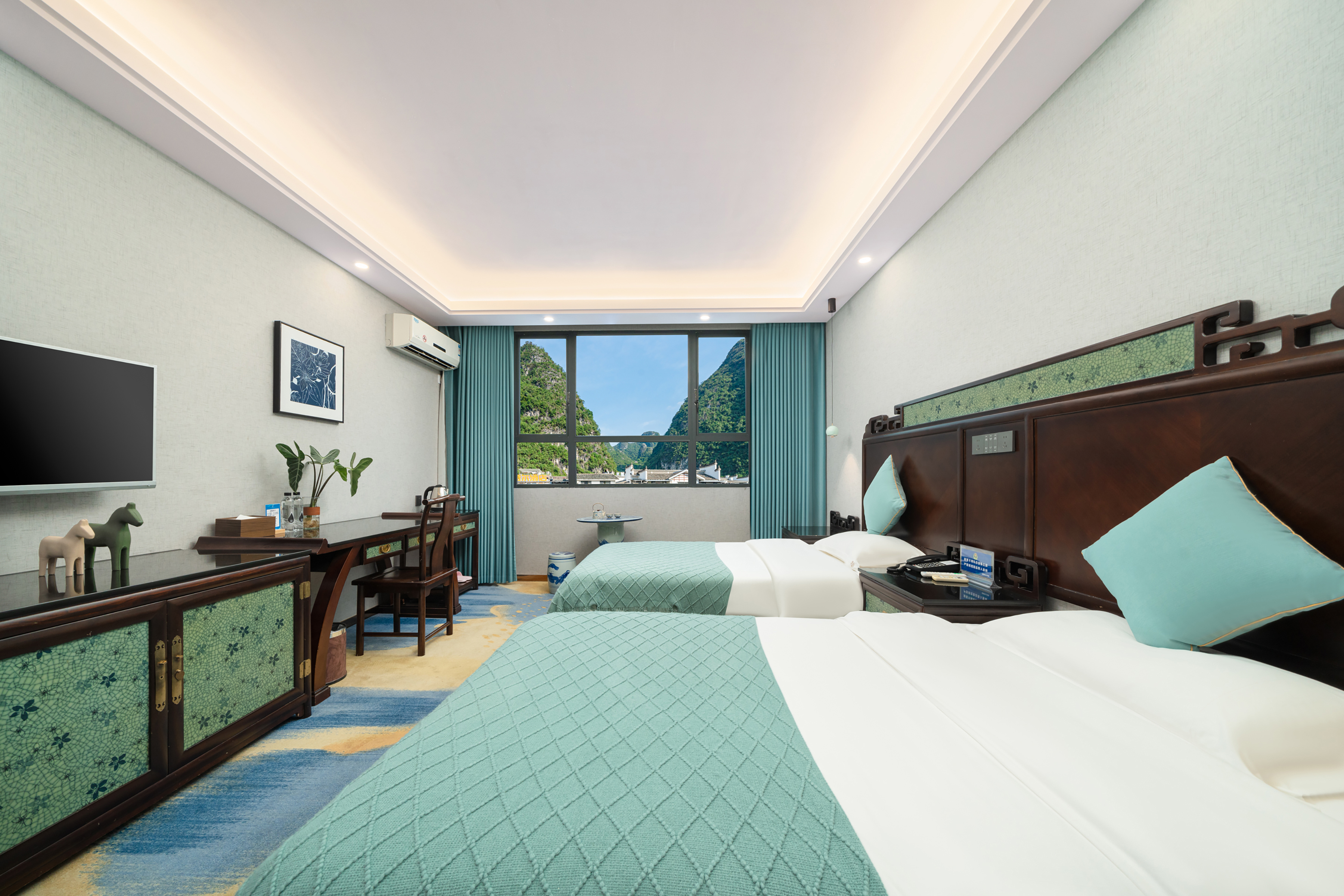 青花?印象双床房