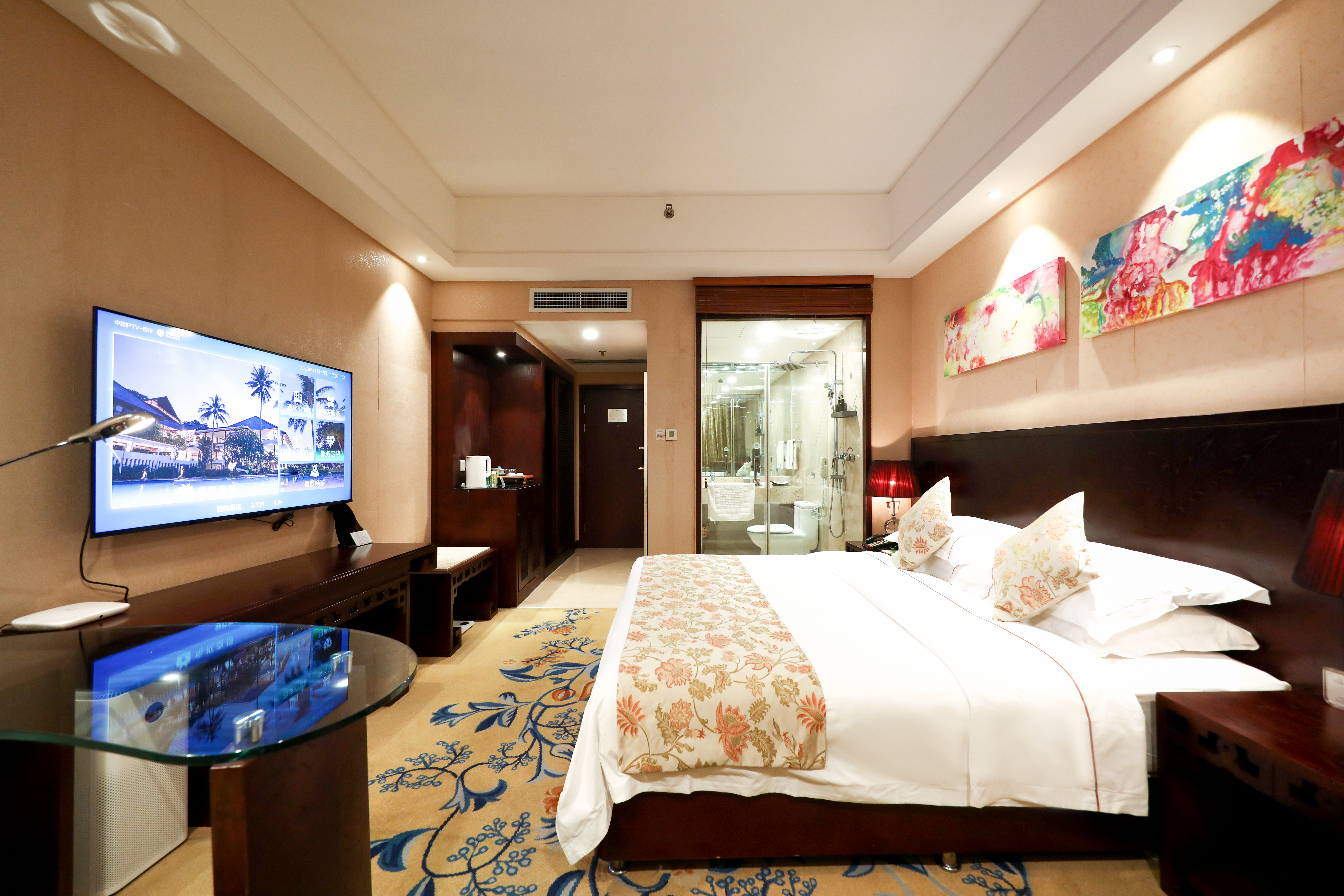 行政间（鹅绒床被+小冰箱+空气净化器）