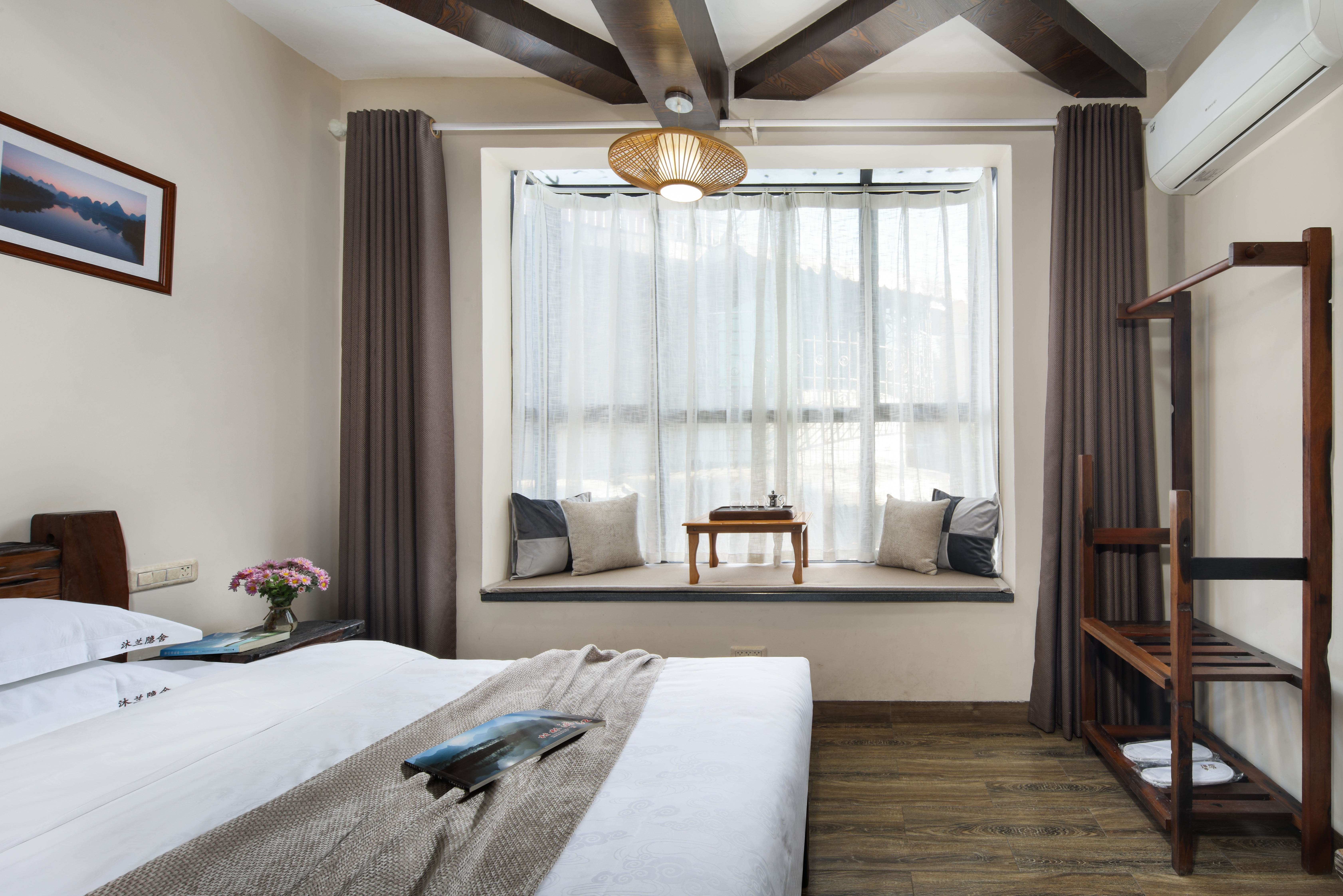 远方之旅||亲子双床房+大飘窗迷你茶台