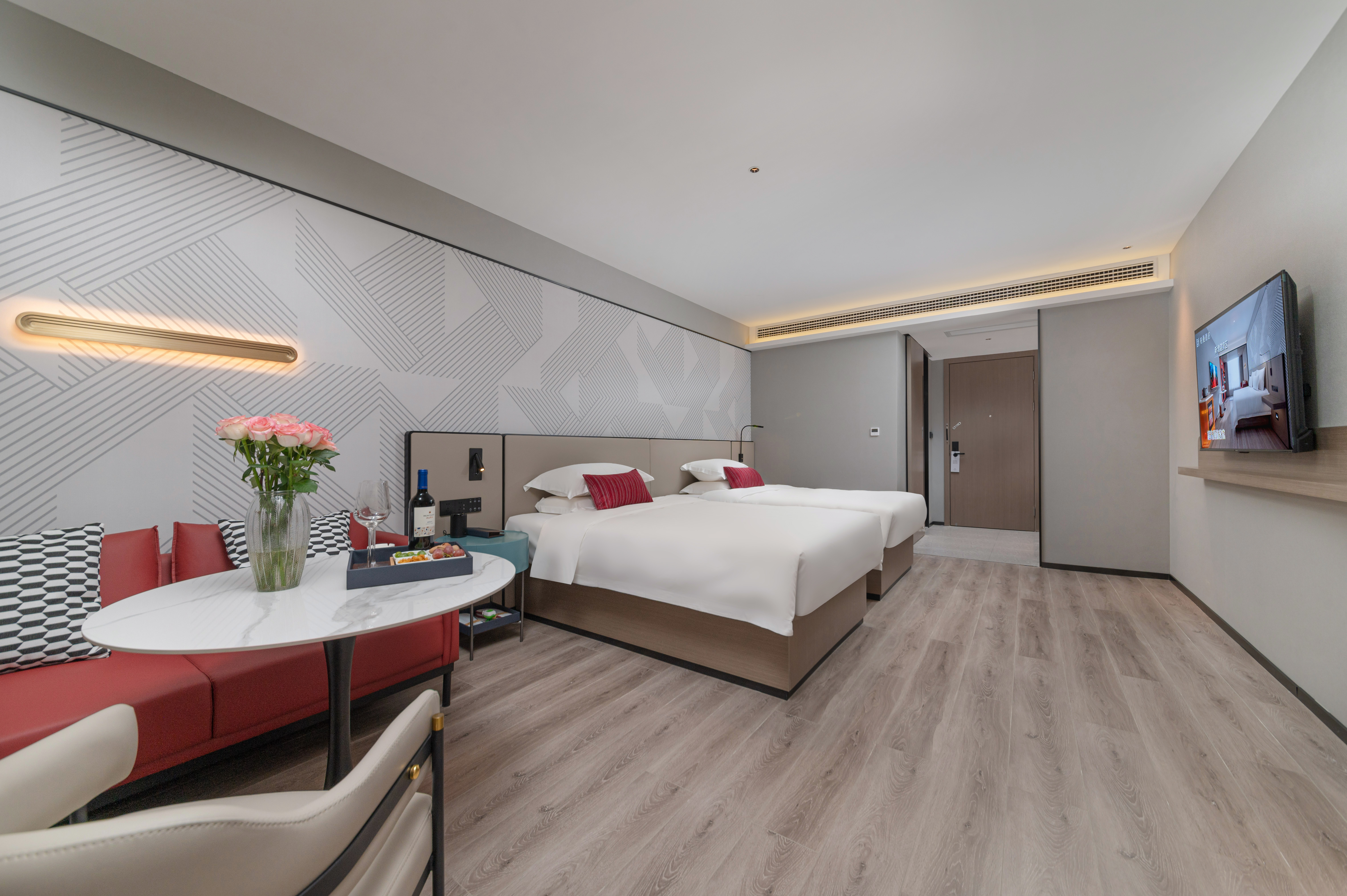 智能豪华双床房