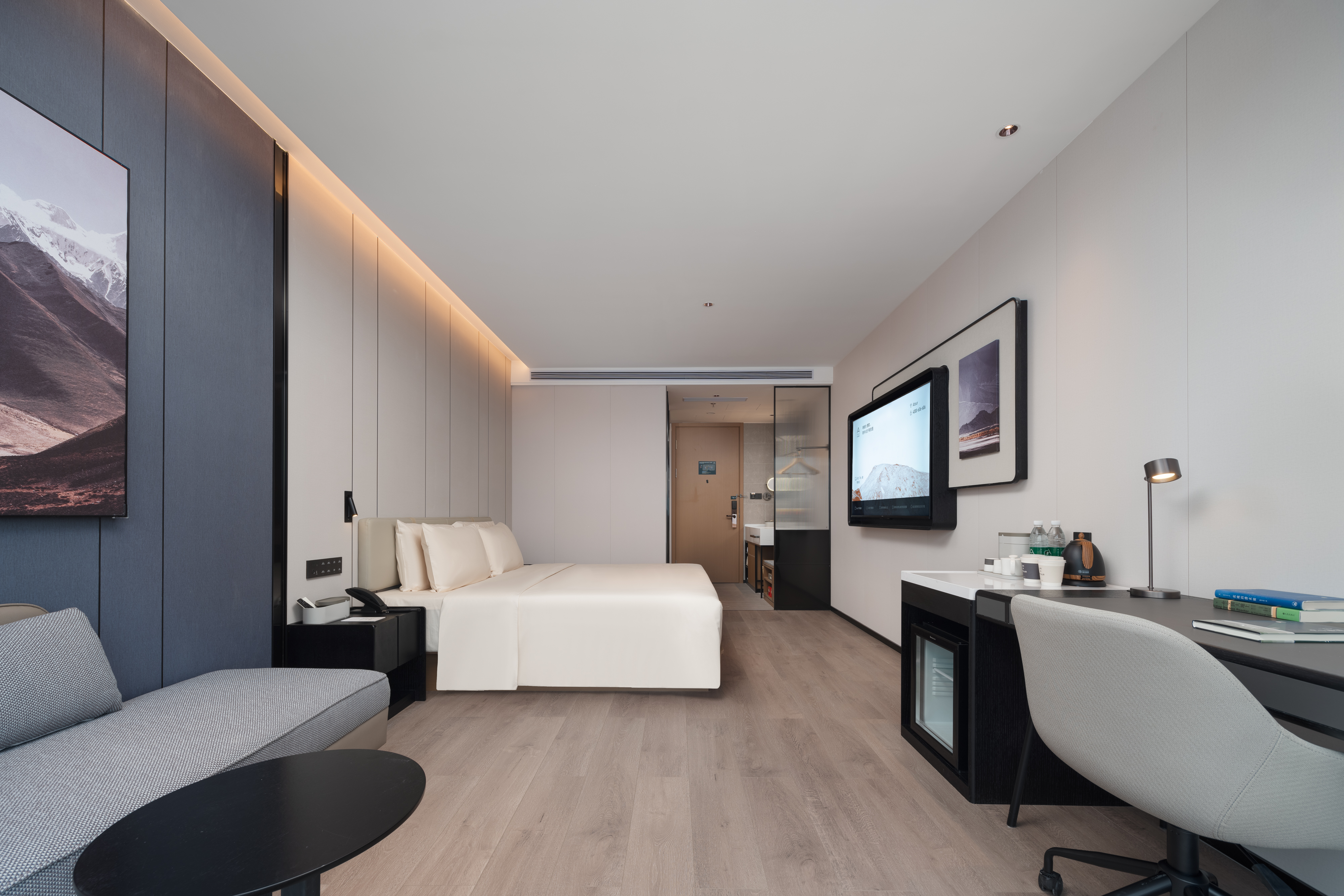 Superior Double Bed Room With Sky View/Xiaodu Smart Control/Smart Toilet/Mobile Screen Casting