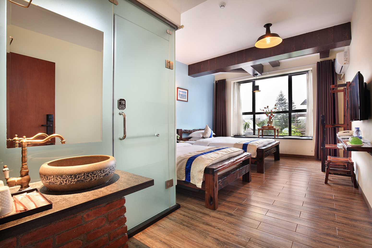 特惠||暖途双床房+静谧酣睡