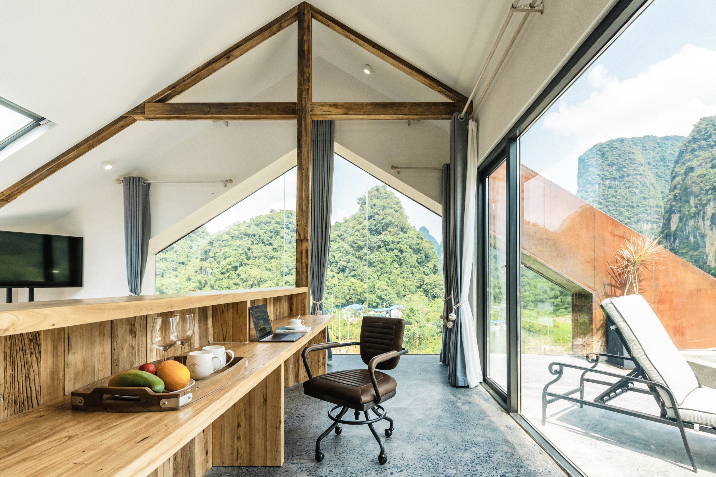 溯隱·星空全景套房+山水倒影景觀池+雙臥雙衞浴+茶室