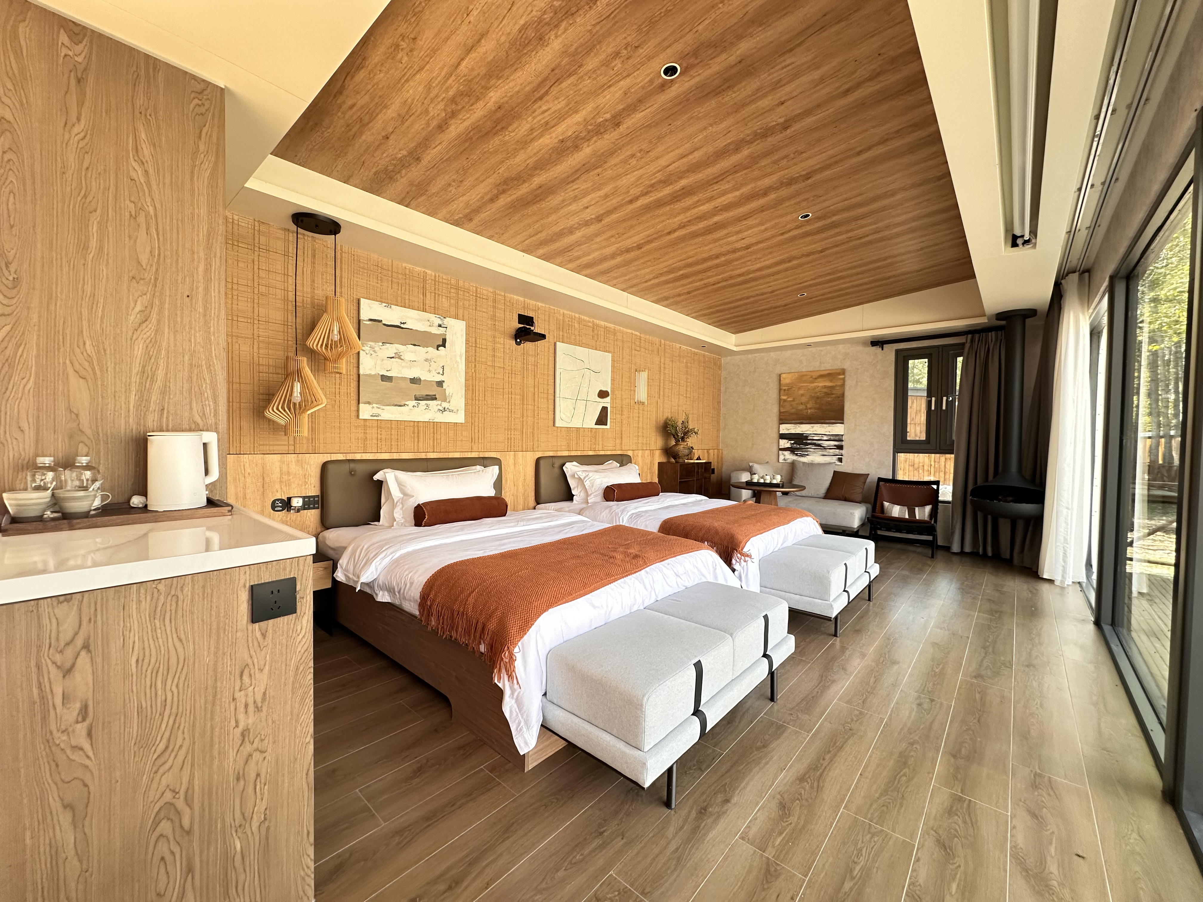 森林豪华双床房