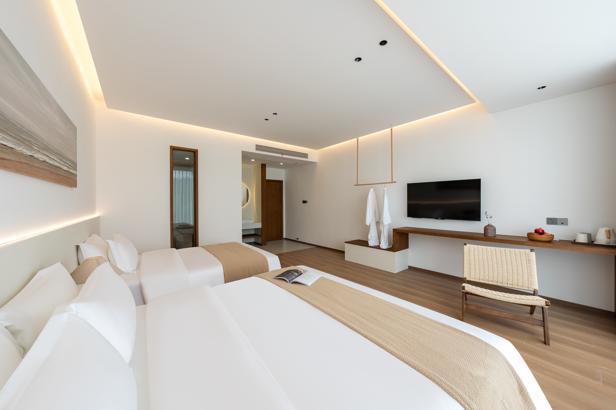 Smart Room - Garden-View (2 Beds) (Window)