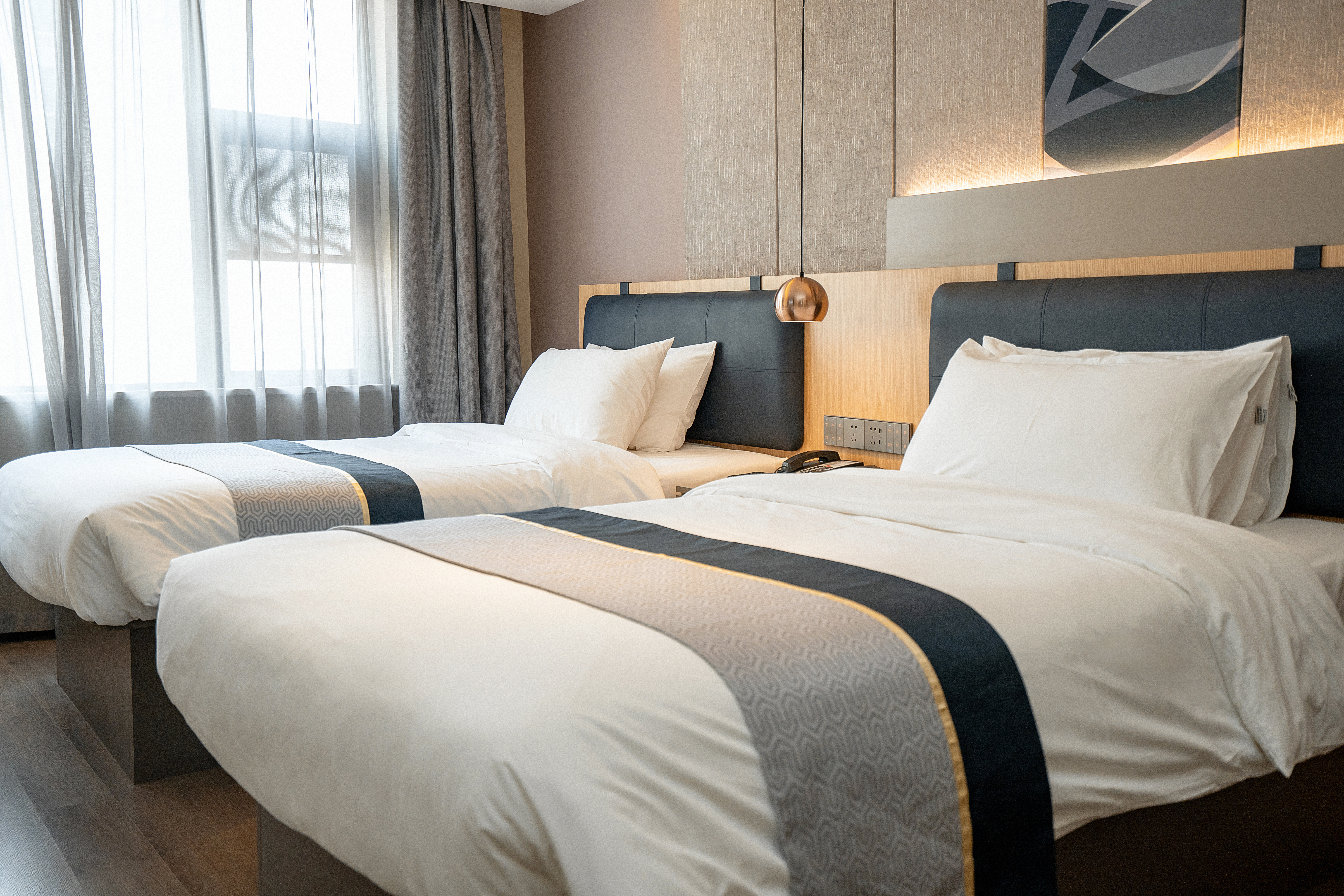 双床房（智能小度+电动窗帘）