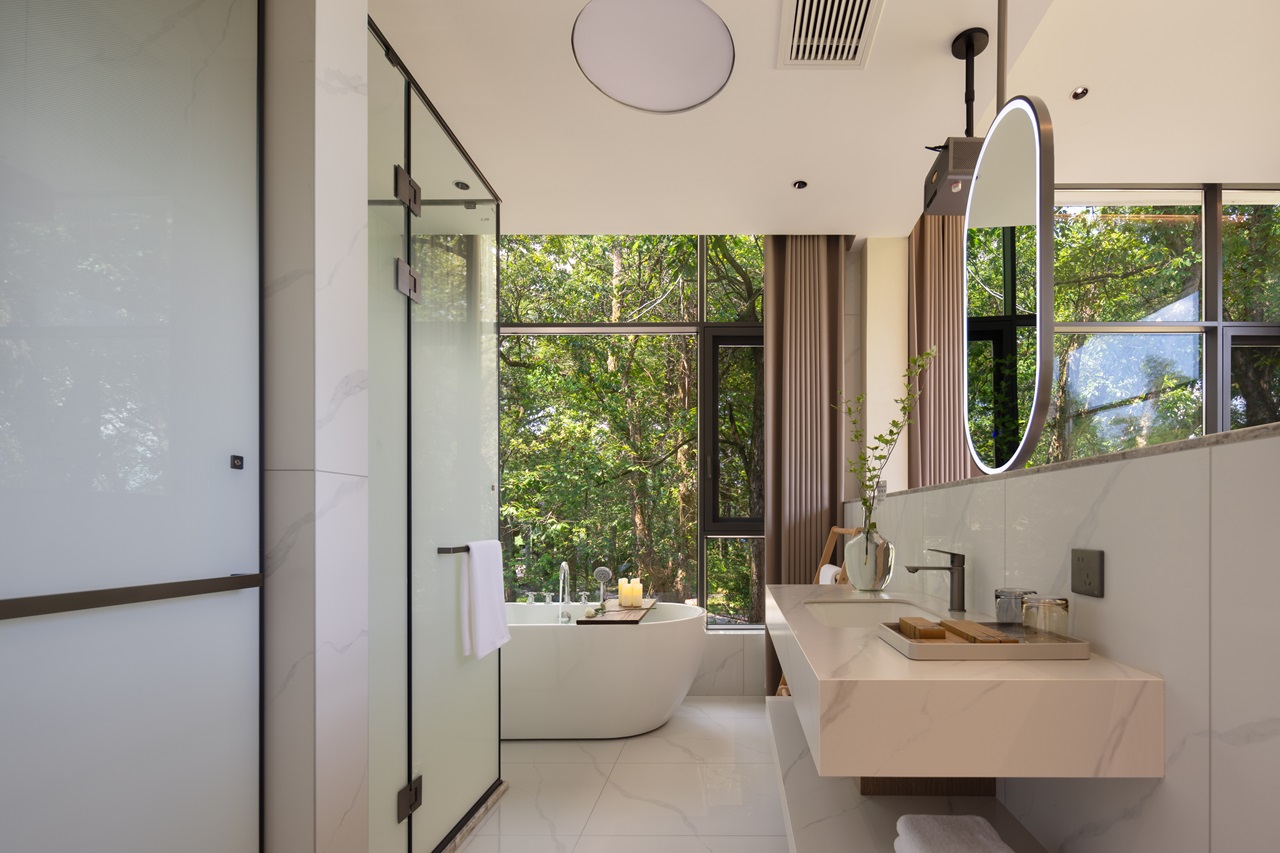 Camphor 270 ° Panoramic Tub Double Bed Room (Floor-to-Ceiling Windows + 100