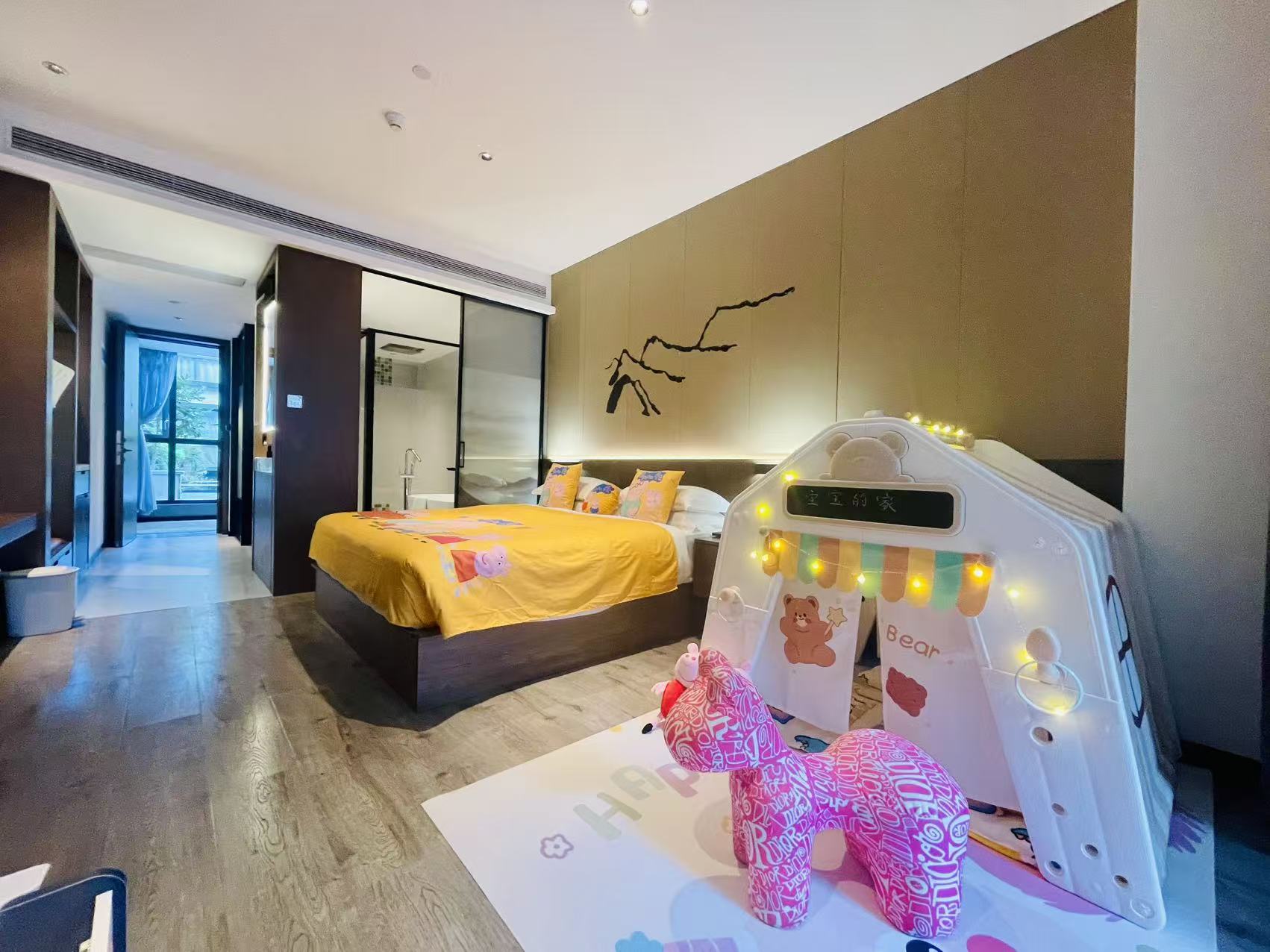 童趣亲子房 | 宝宝可睡.可玩城堡+智慧积木+小童乐园