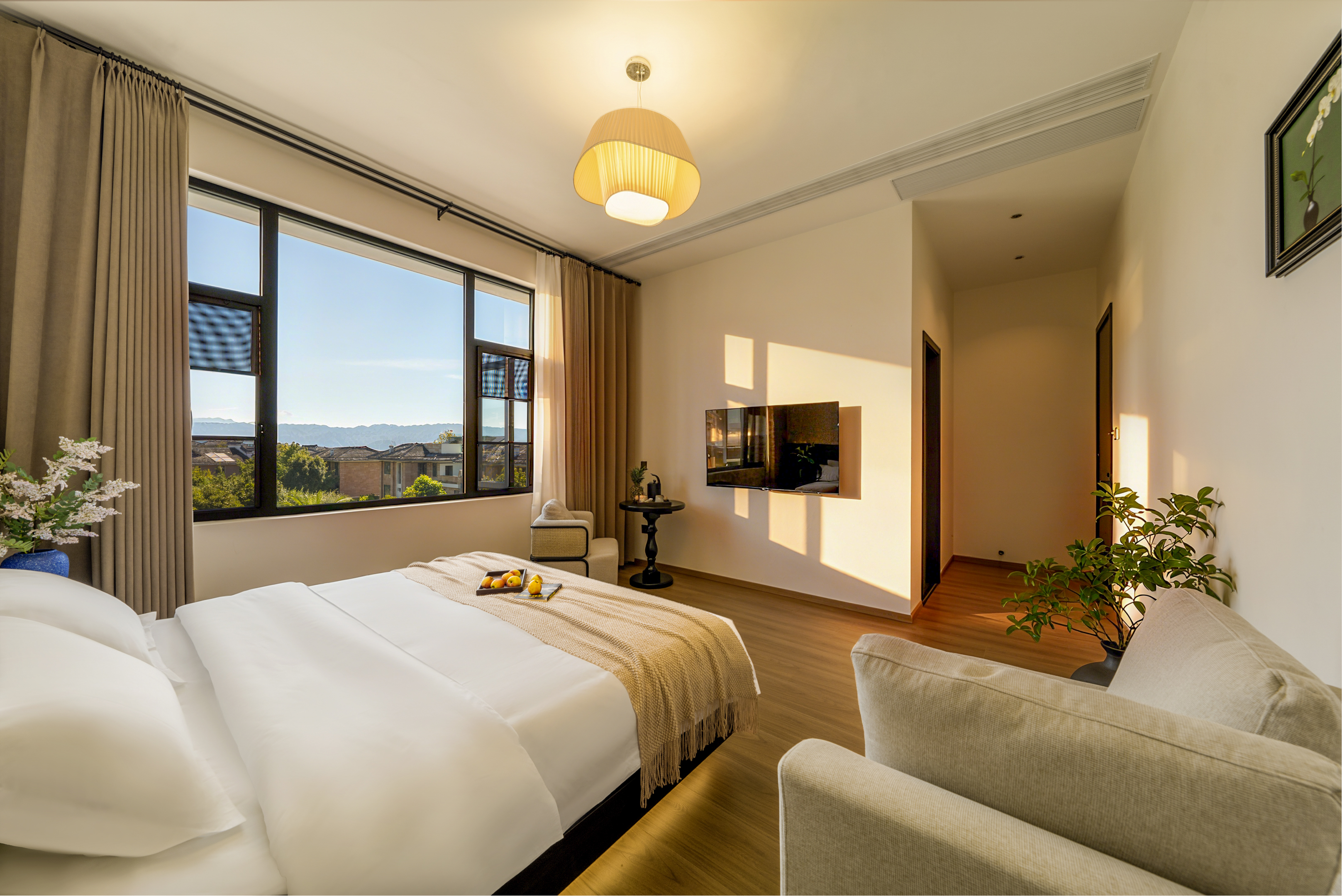 【玖安·阳光大床房】岫居静卧|琉光映庭〉