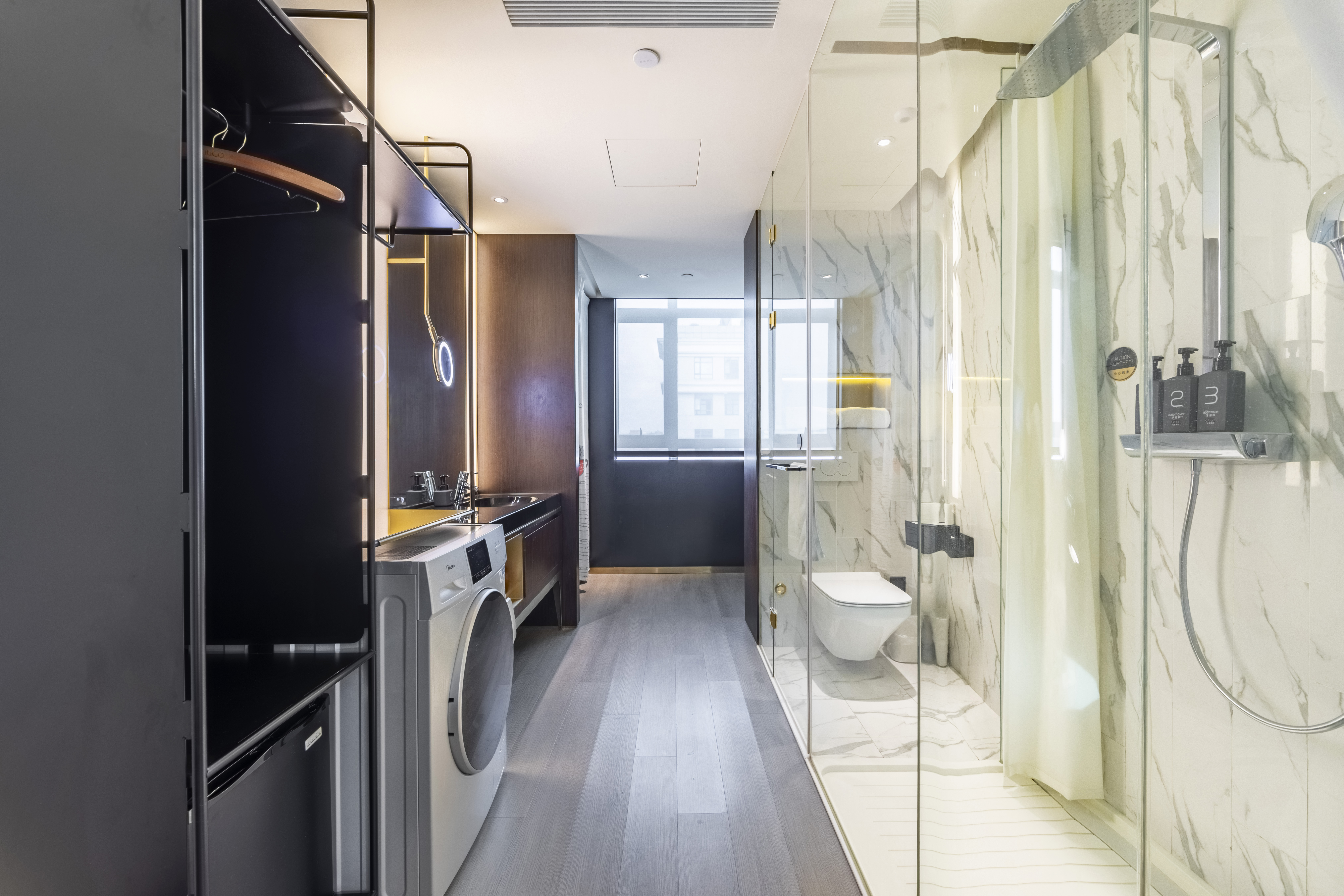 欢寓公寓房（德国汉斯格雅衞浴+乳胶床垫）