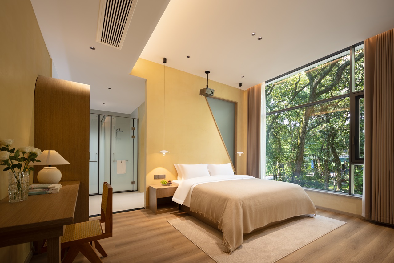 Little Hideaway 180 ° Camphor View Tub Double Bed Room (Floor-to-Ceiling Windows + 100