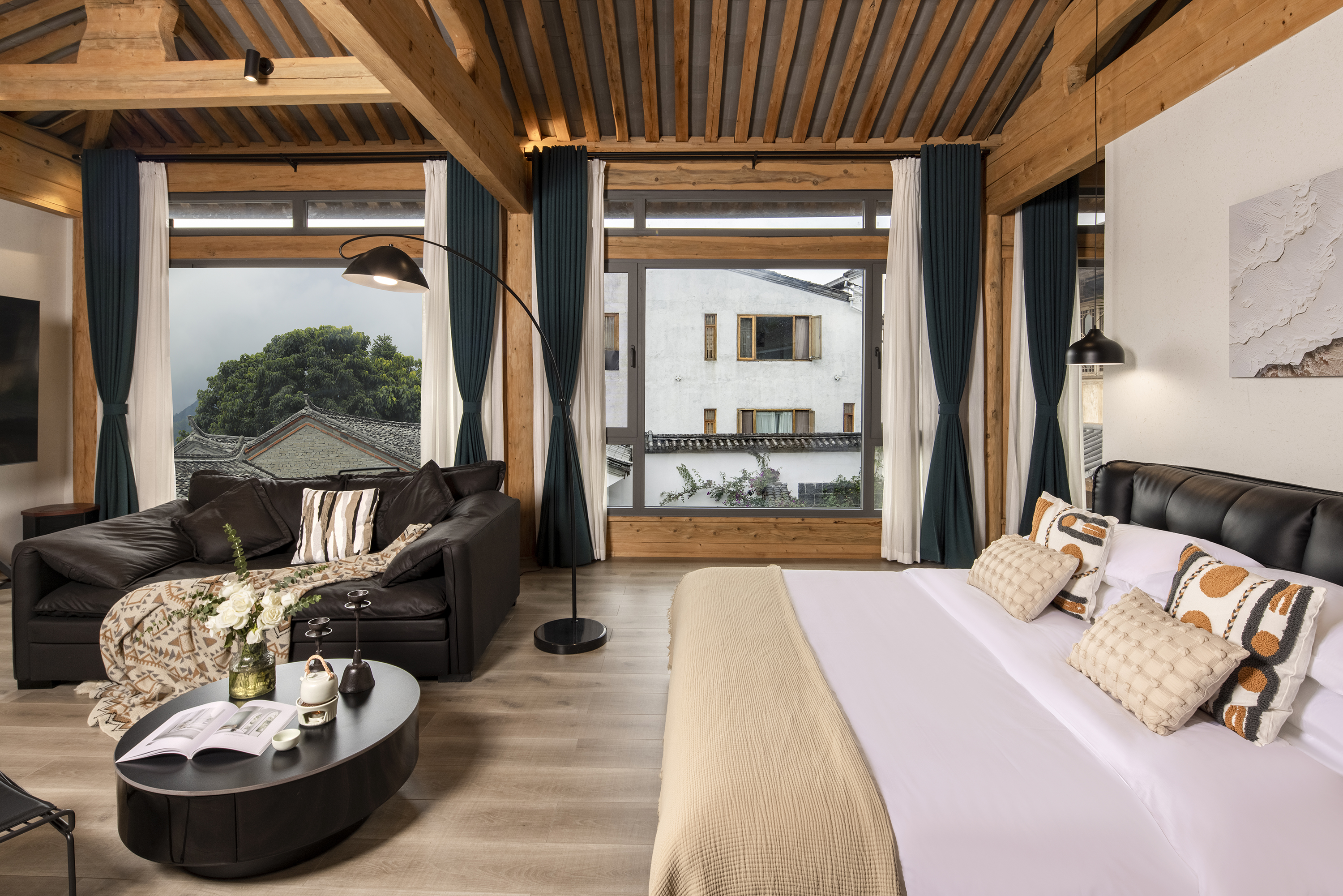 桑拿私享觀景家庭房