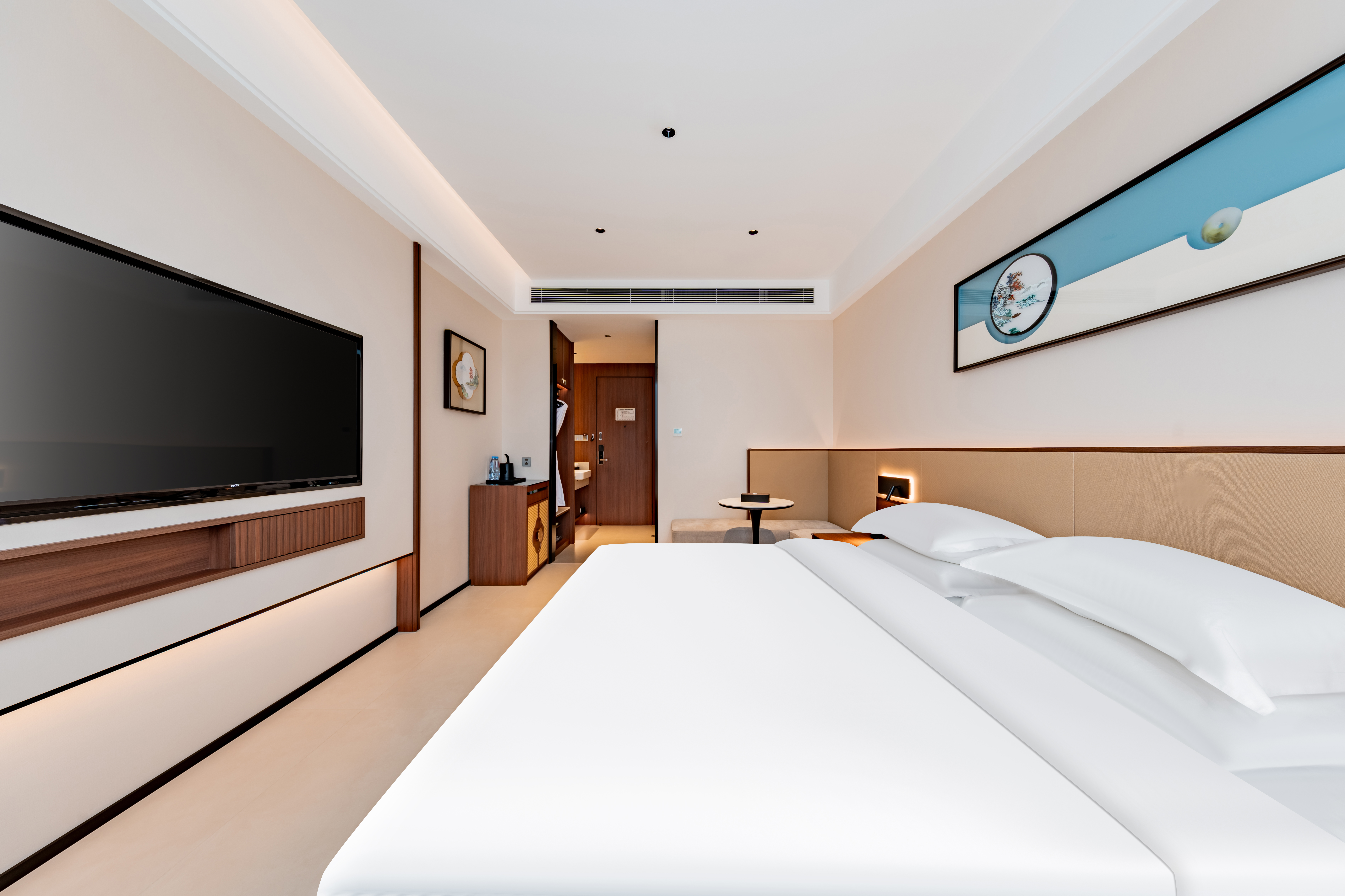 商务大床房『全屋智能?迷你小冰箱』