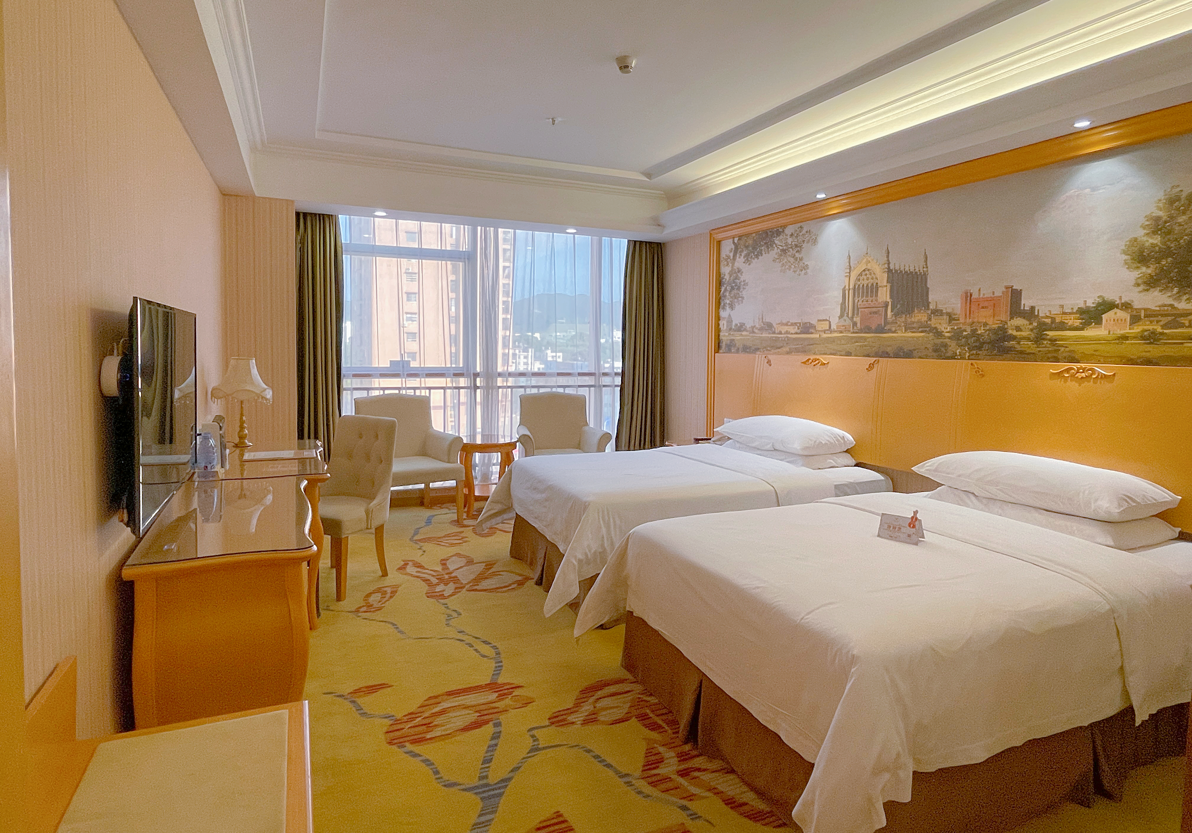 商务双床房 | 采光通透+静谧睡眠