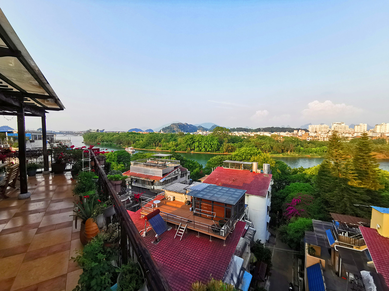逍遥漓江||奢享景观露台+榻榻米家庭房+山恋远眺