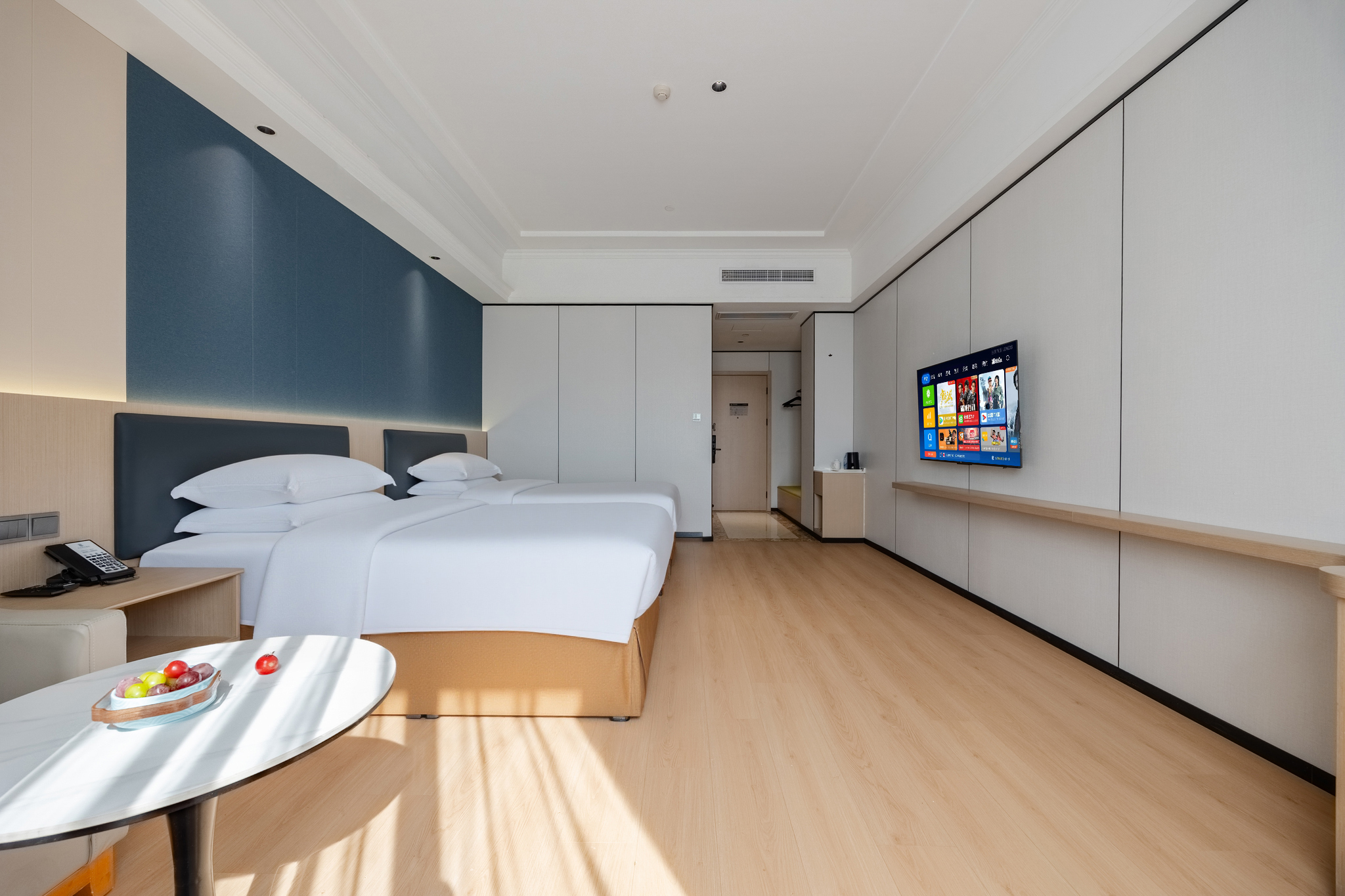 高级双床房【55寸投屏电视+舒睡床品】