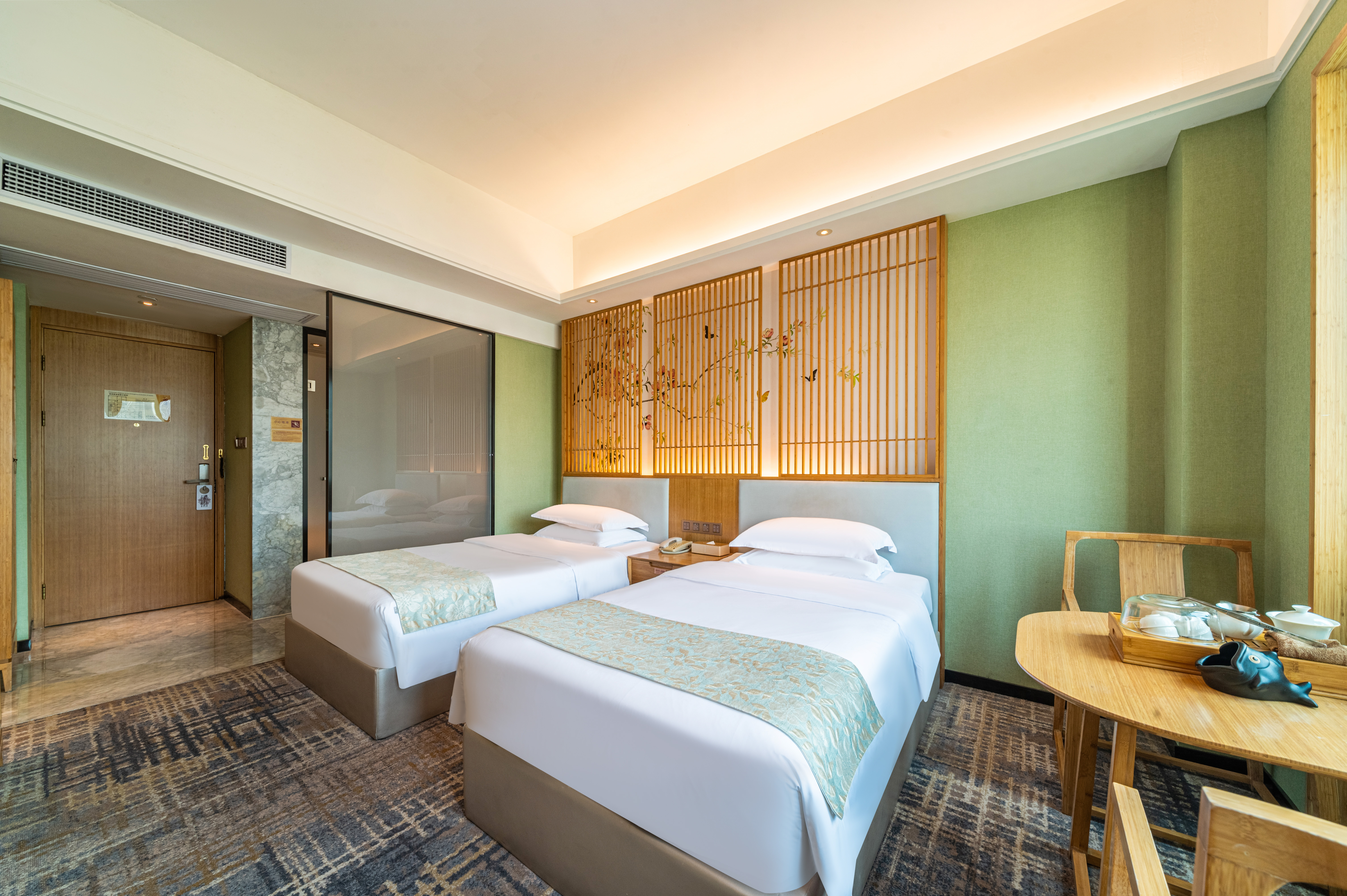 Meiyuan Hotel瑞竹双床房