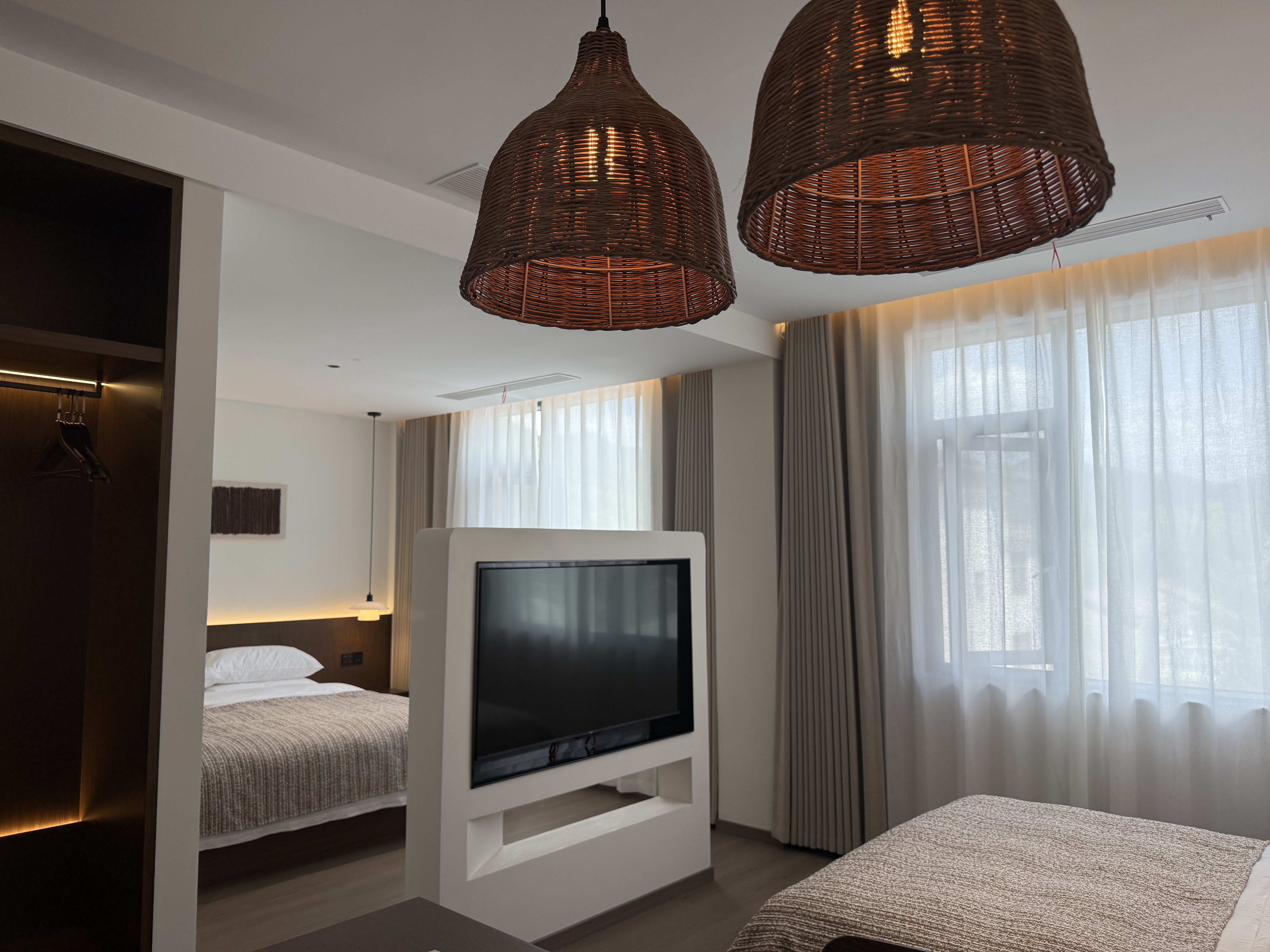 枝月·【温馨亲子房】全屋智能、一大一小大床房