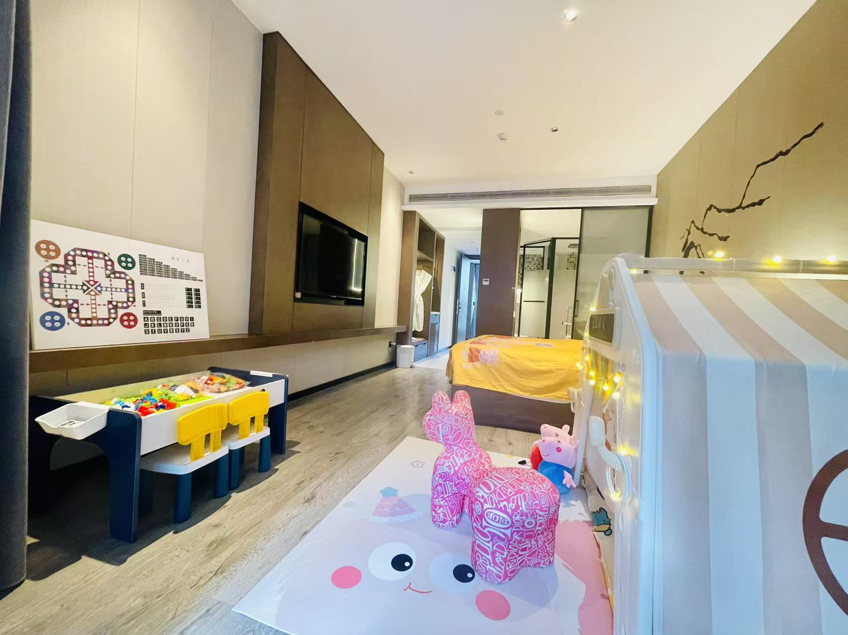 童趣亲子房 | 宝宝可睡.可玩城堡+智慧积木+小童乐园