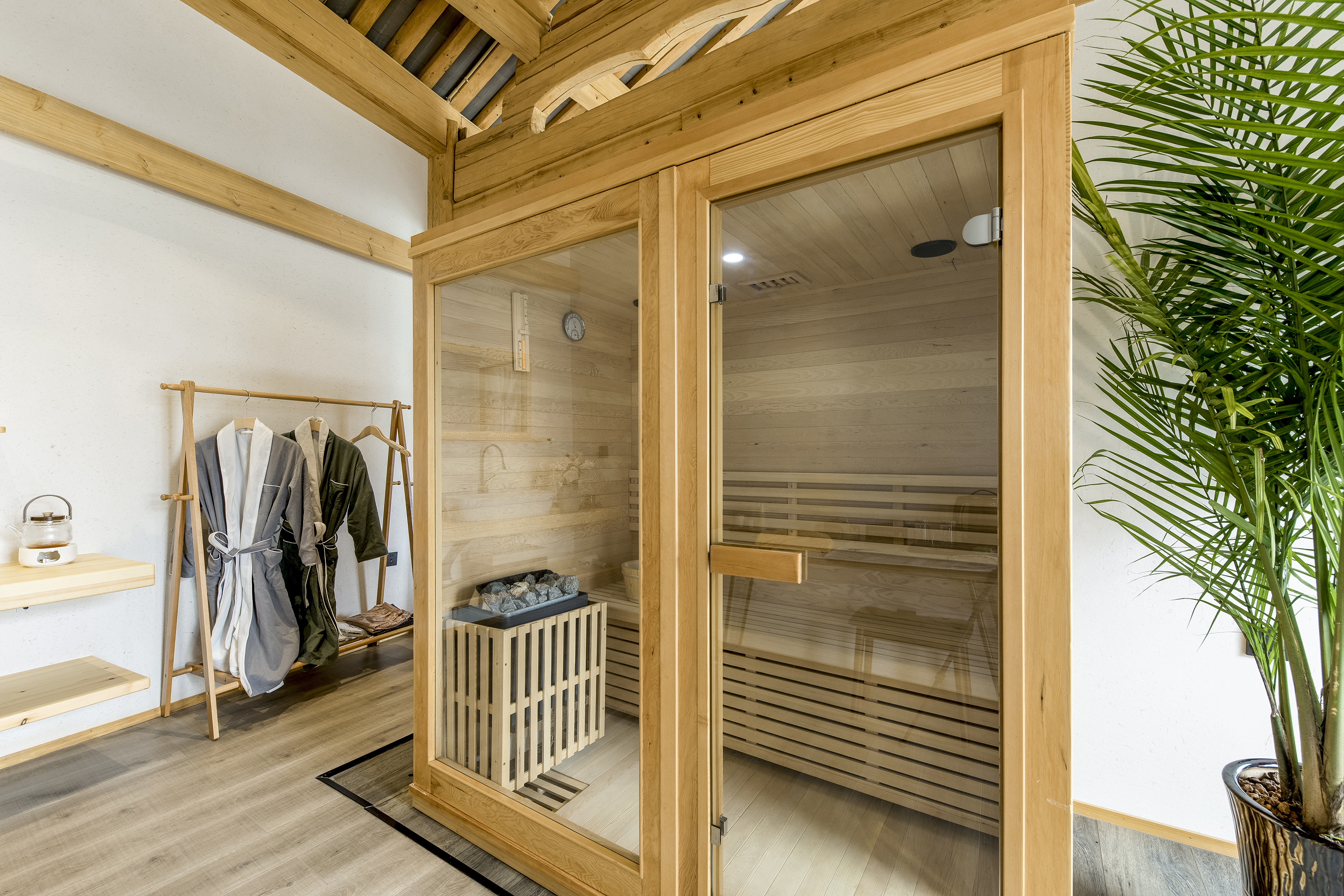 桑拿私享觀景家庭房