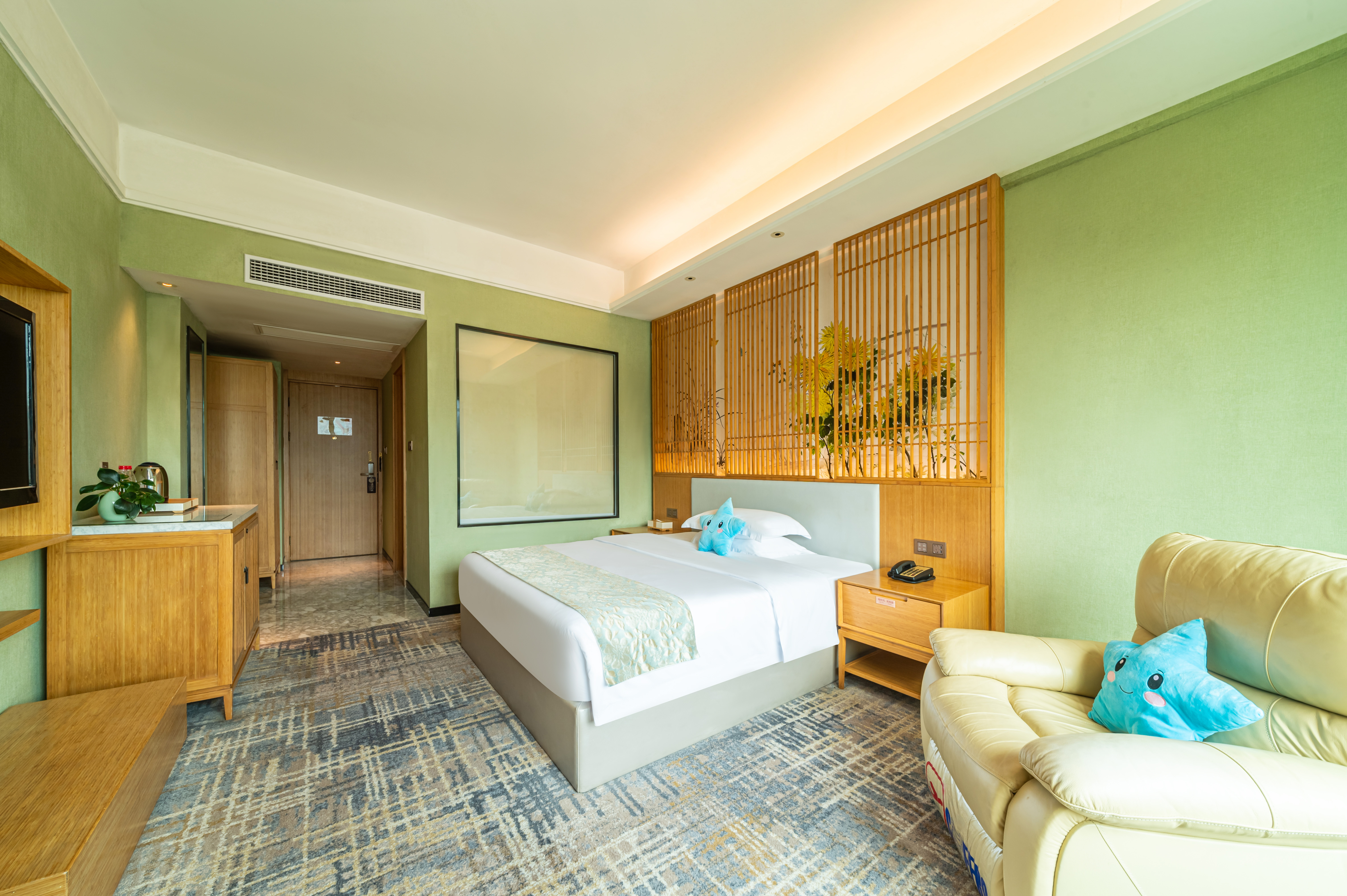 Meiyuan Hotel豪华瑞竹大床房