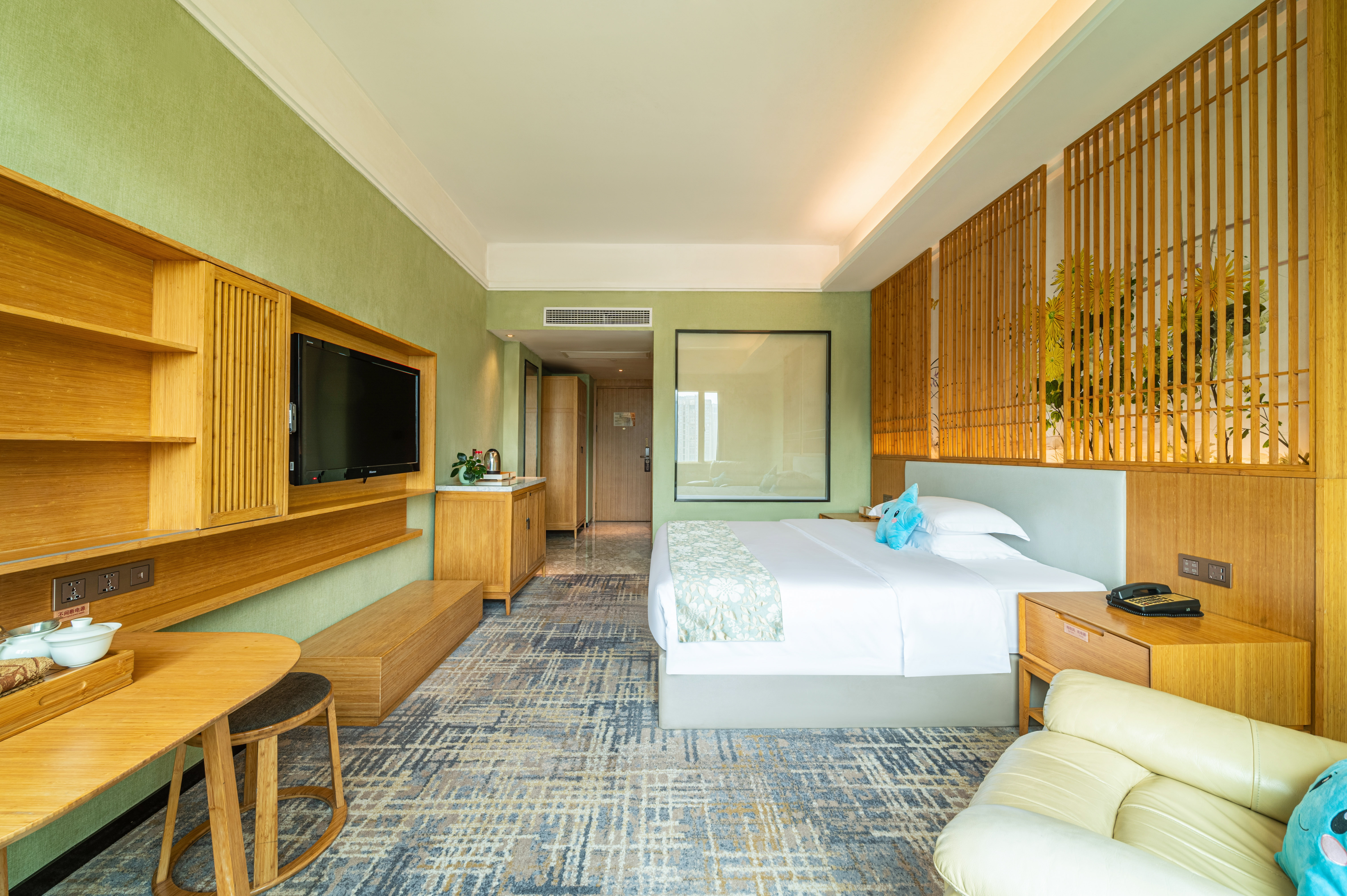 Meiyuan Hotel豪华瑞竹大床房