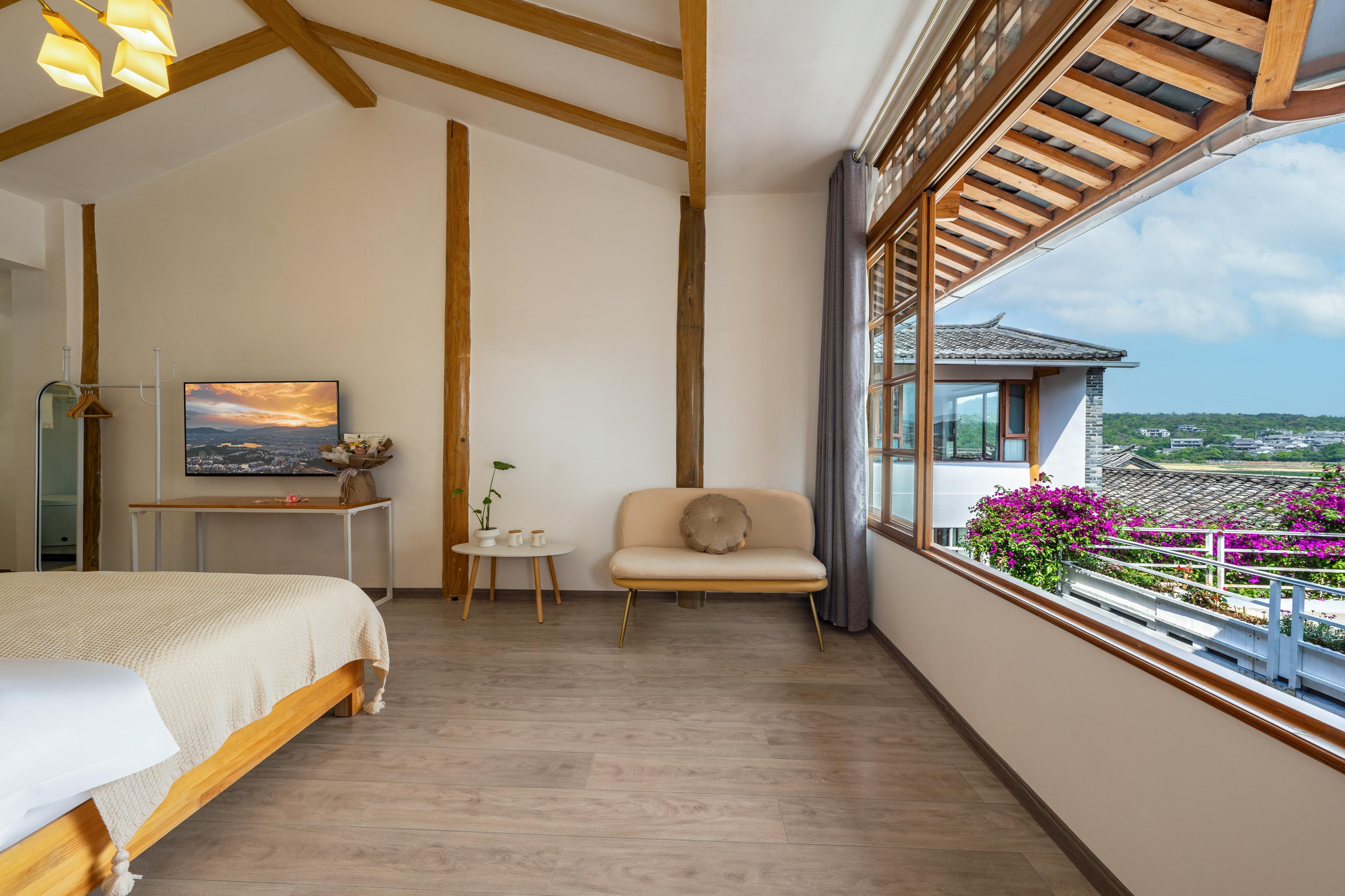 輕奢觀景家庭房