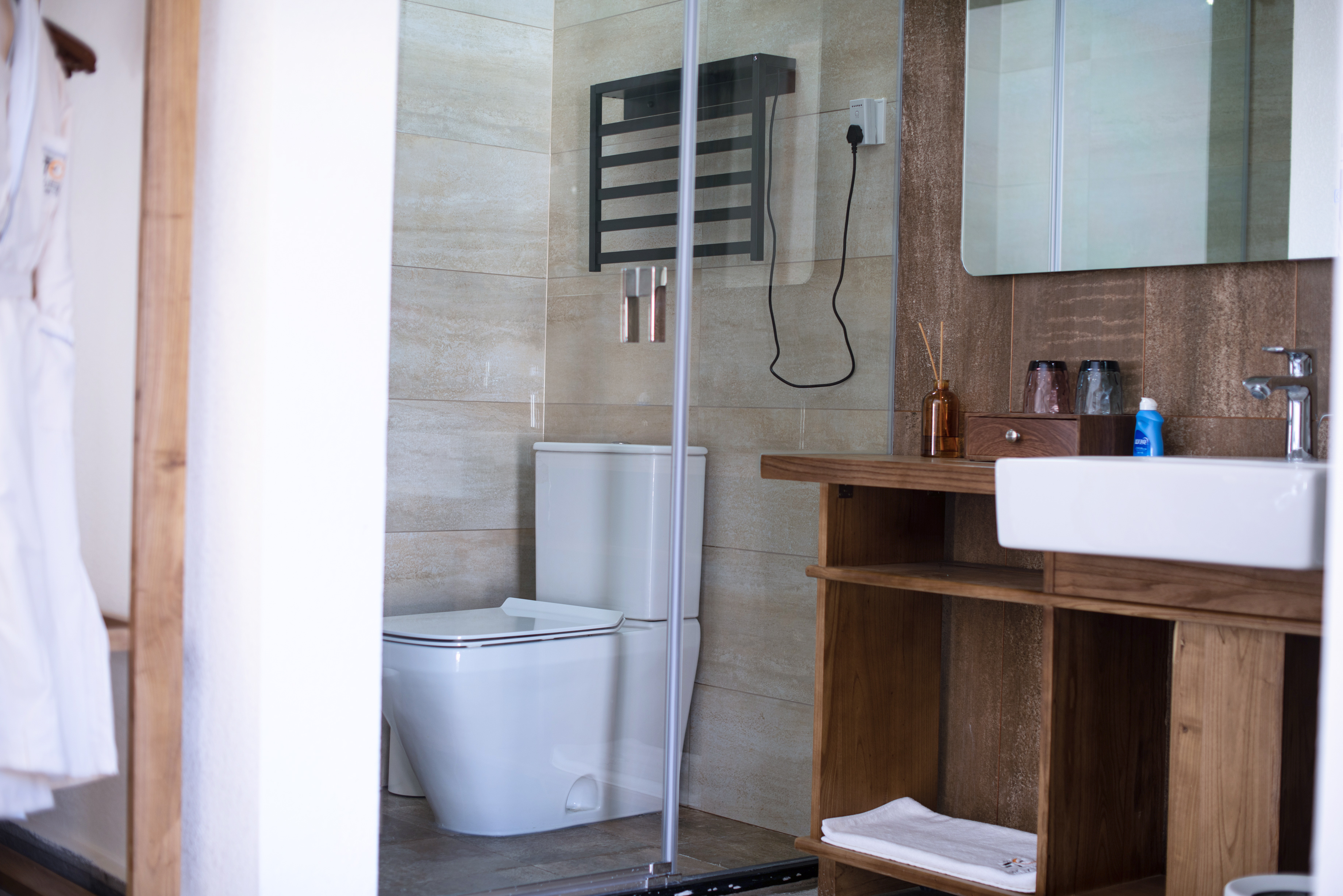 和木·沐陽微風雙床房「榻榻米·金可兒舒睡床墊·恆温花灑·原木傢俱」