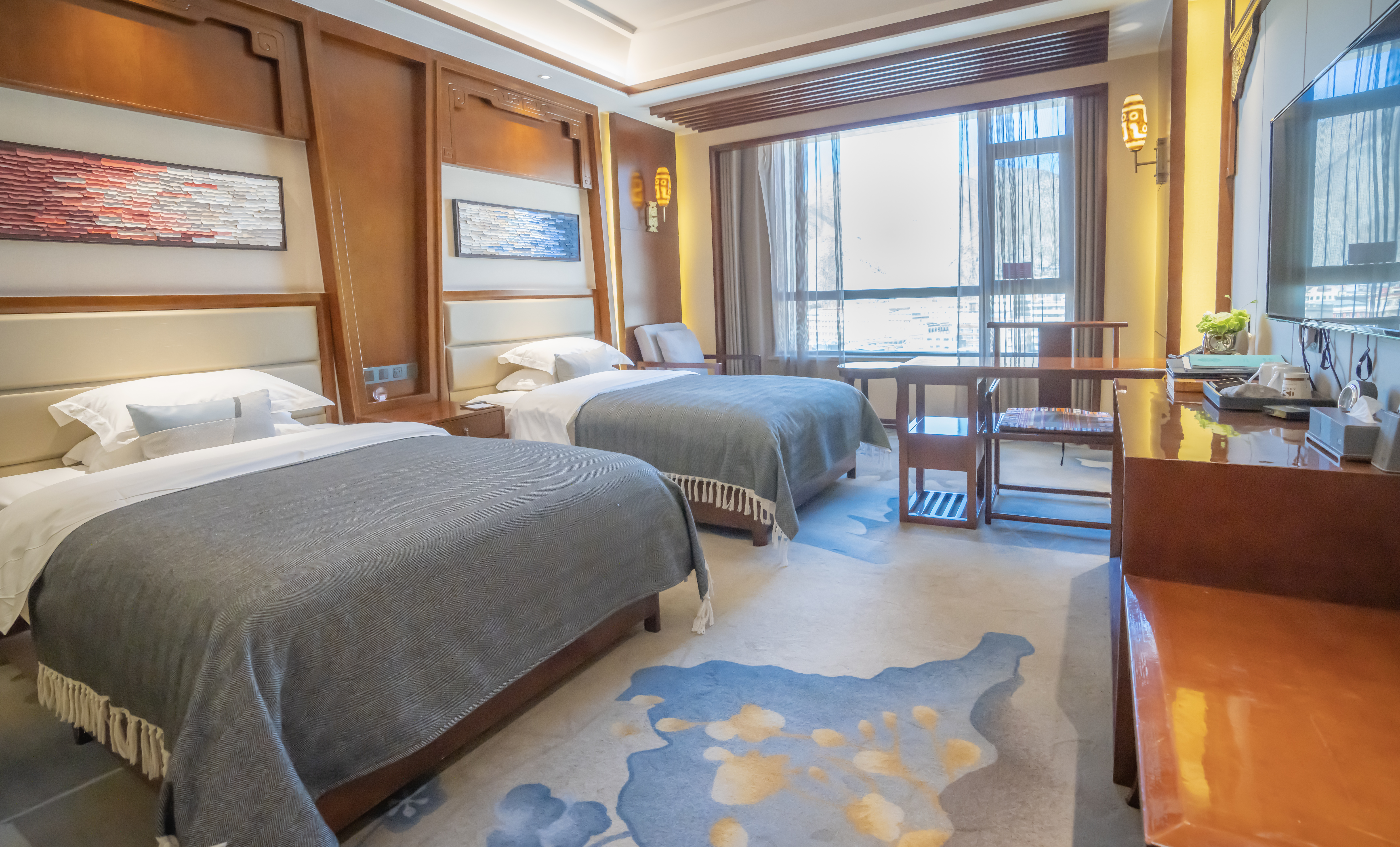 特色藏式双床房