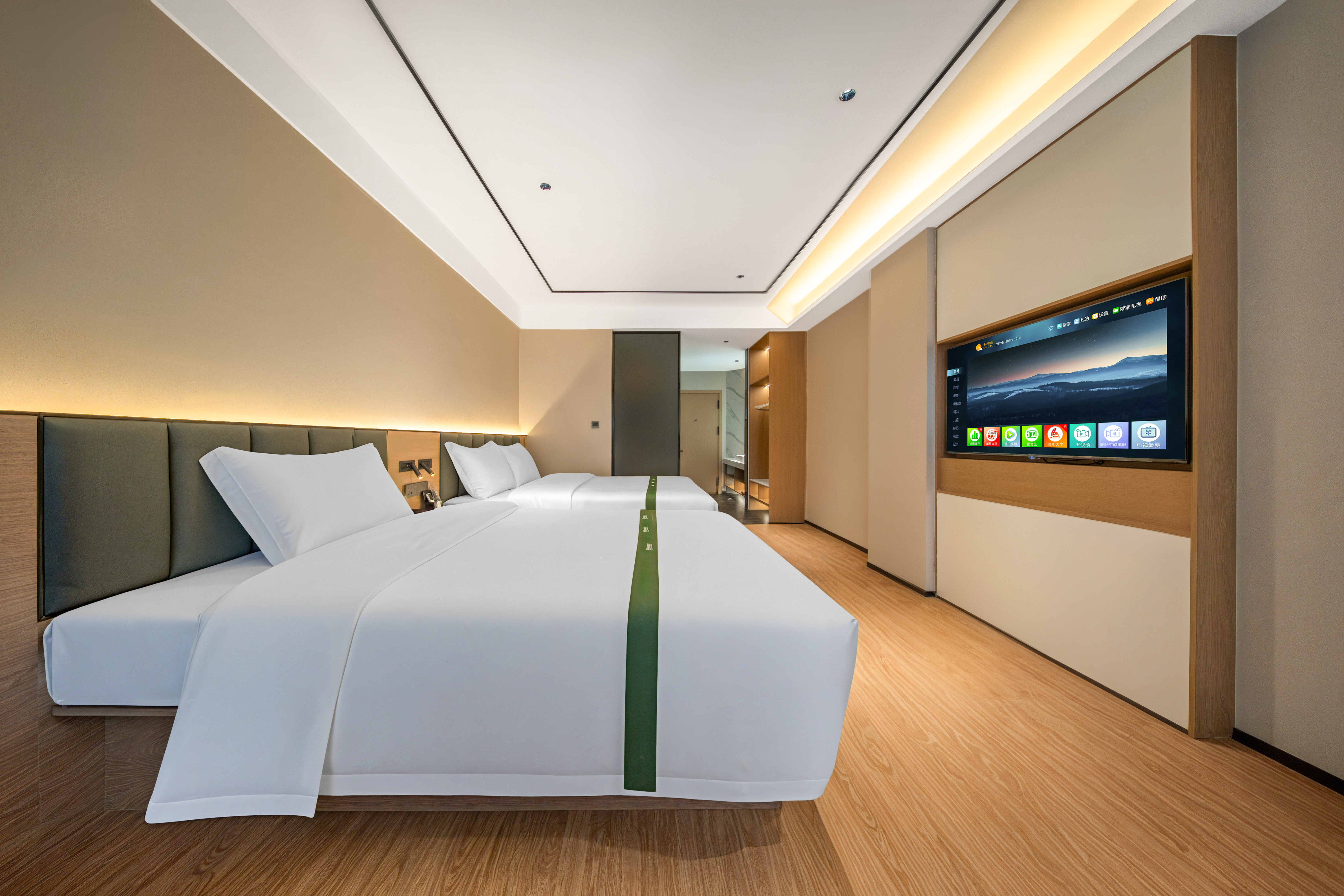 舒眠零压家庭房【梦百合零压床垫+腾讯云视听会员】