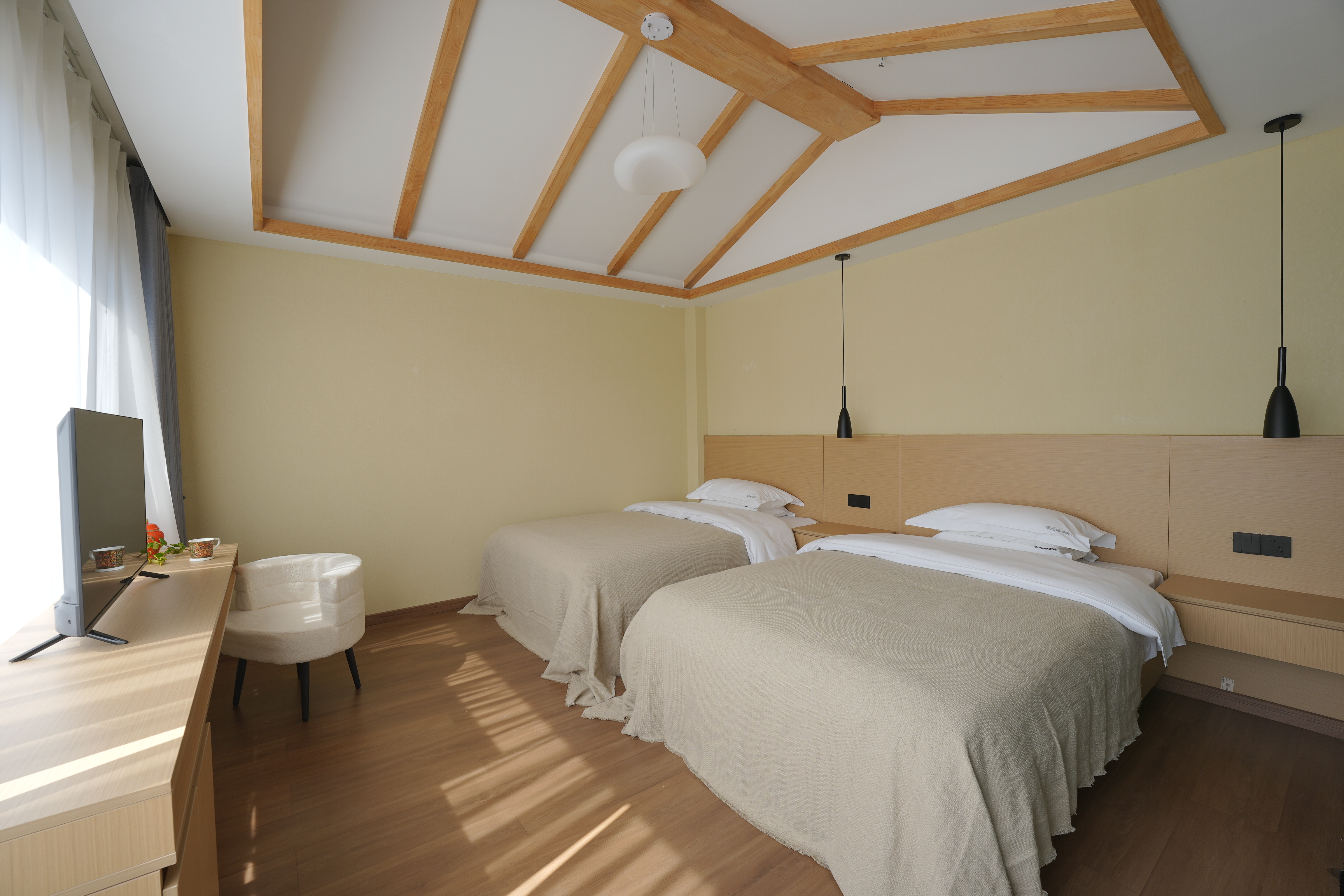 Yi Lv Qi · Garden View Cozy Twin Room