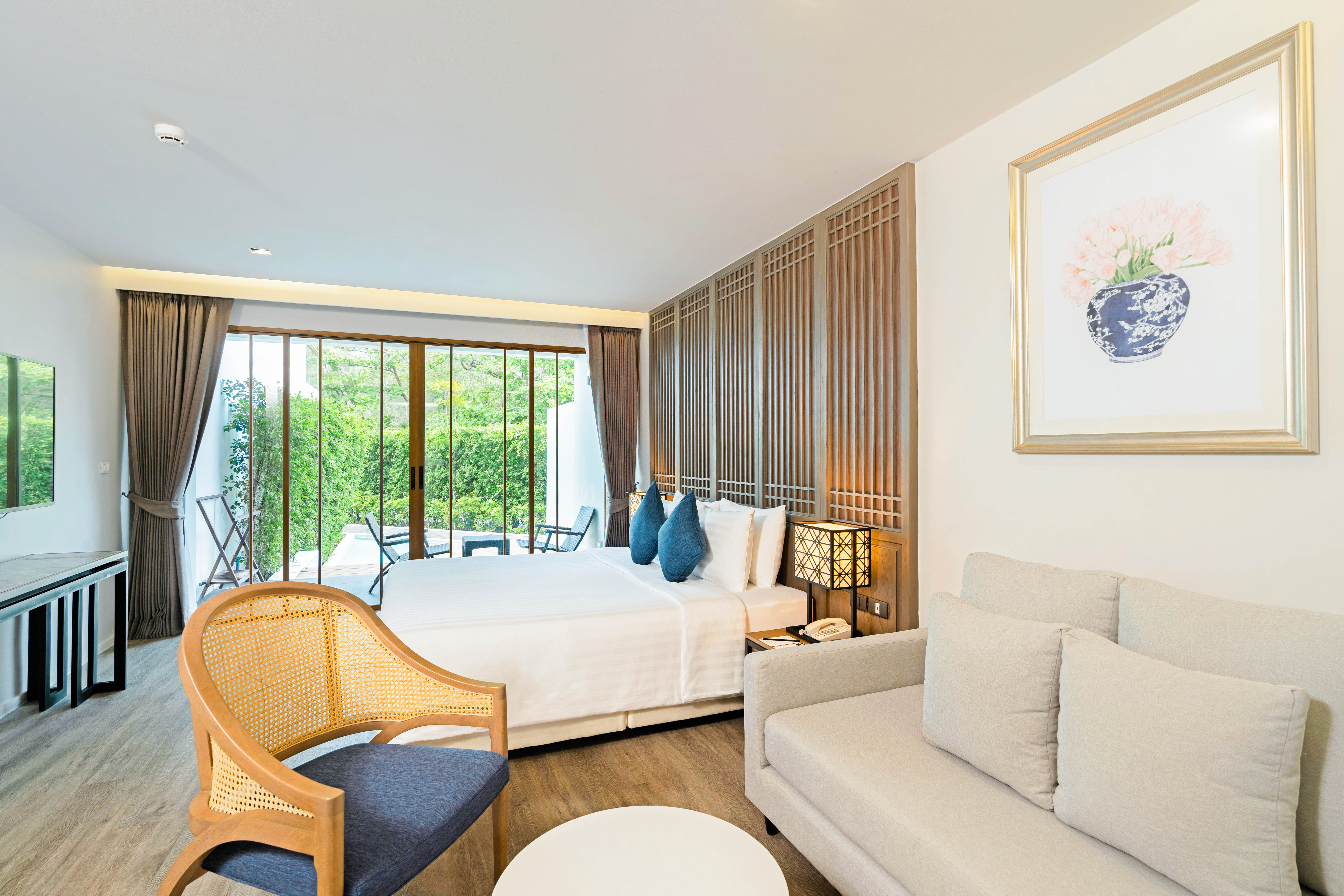 至尊豪華大床房直通泳池