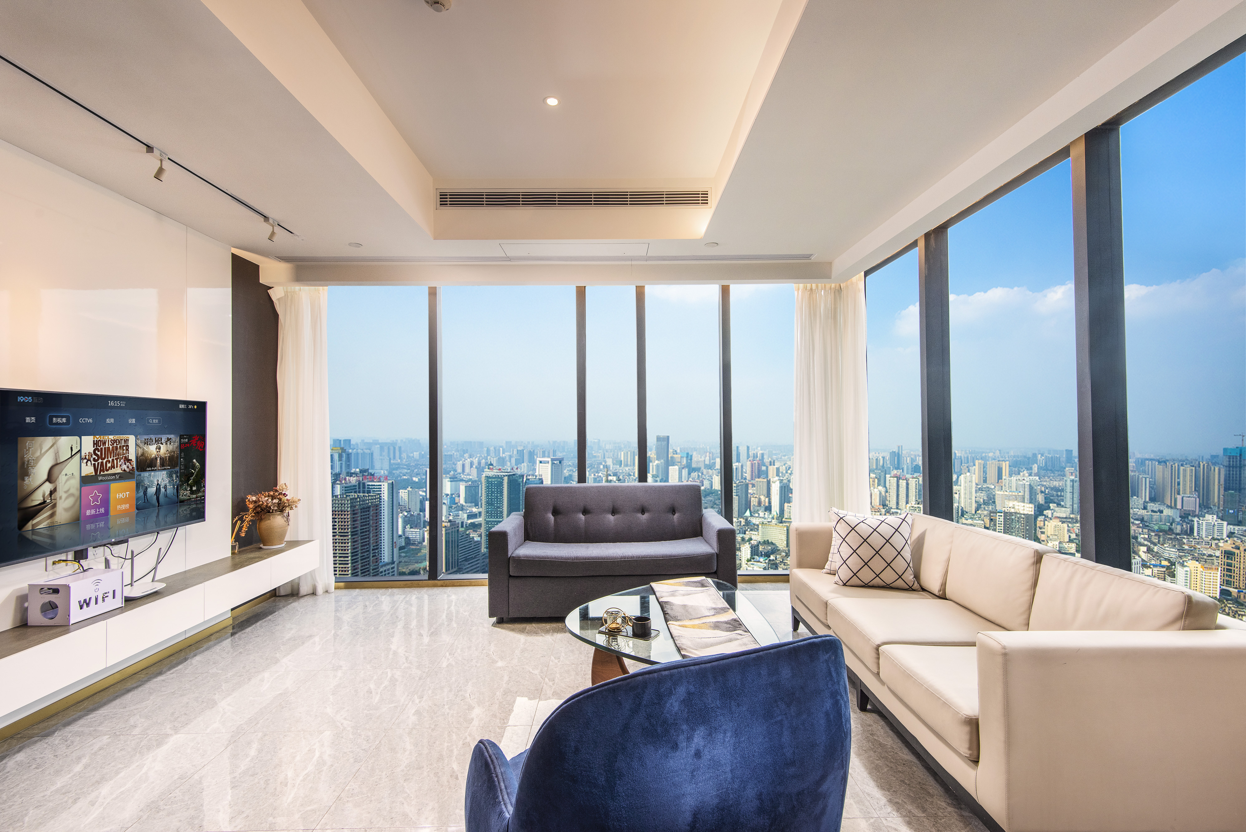 尊享双卧套房（洗衣机+熨衣设备+咖 啡机）