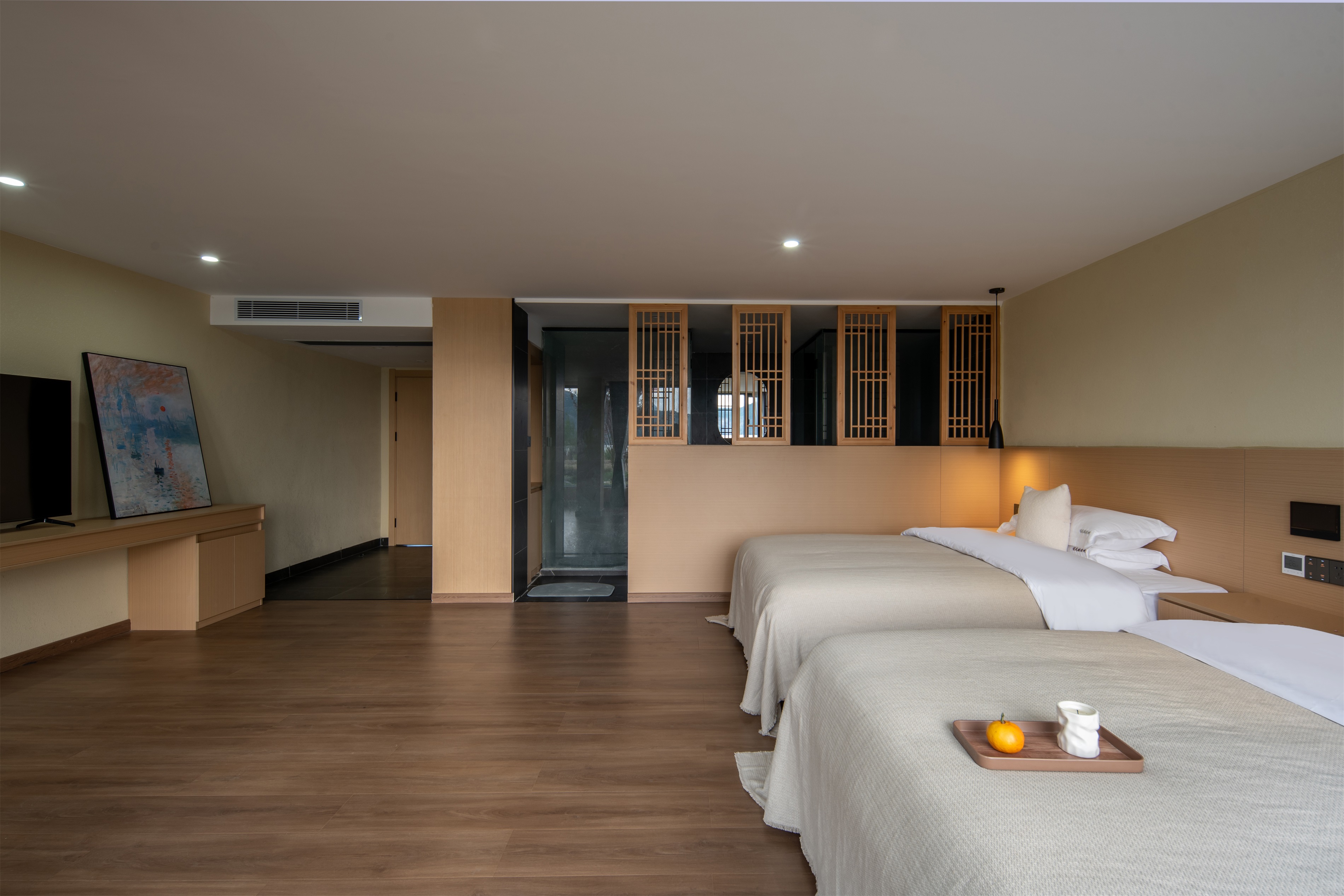 Du Liu Yun · Lake-View Garden Twin Room