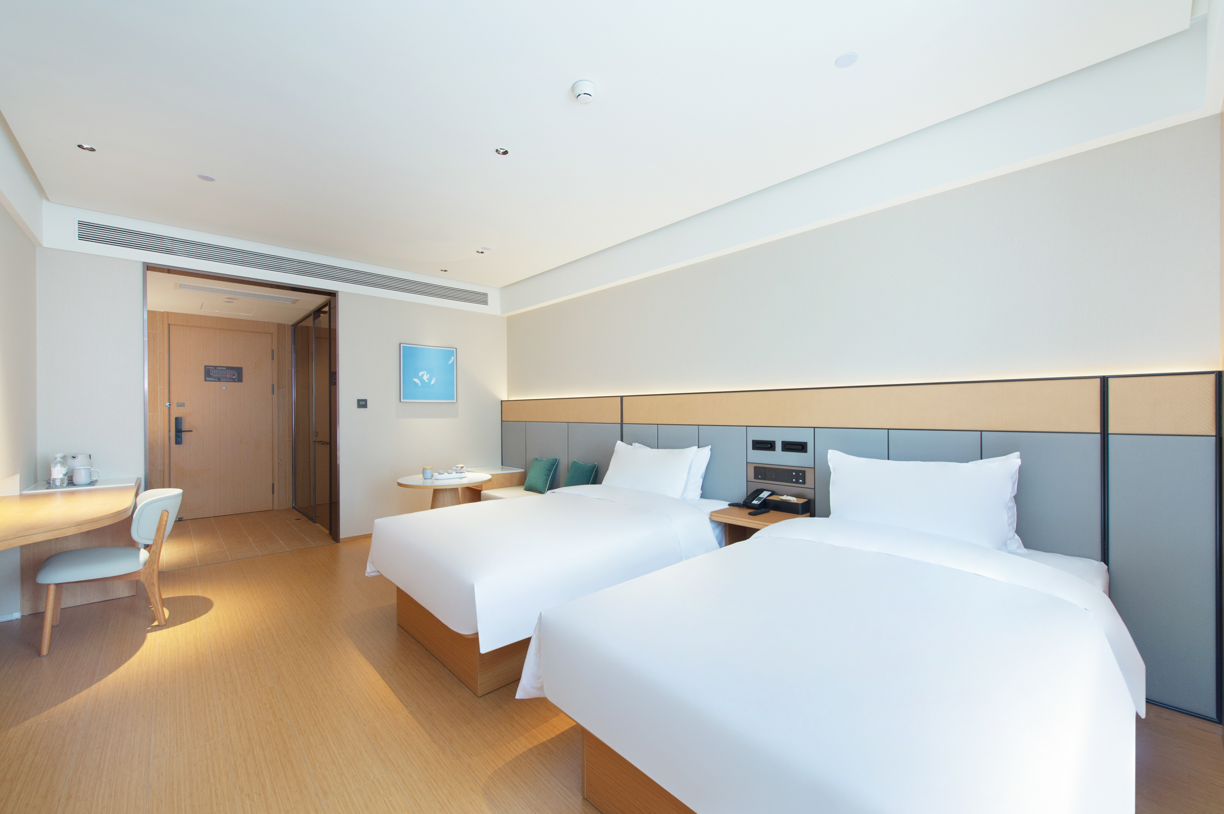 商务双床房【都市谧境·东方雅韵· 零压床品】