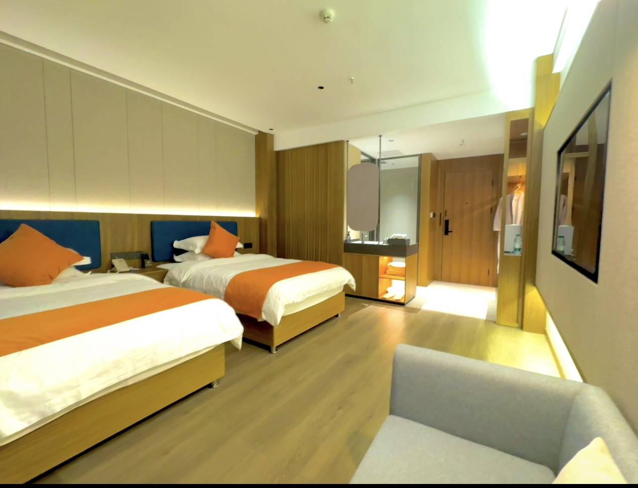 豪华双床房（地暖）