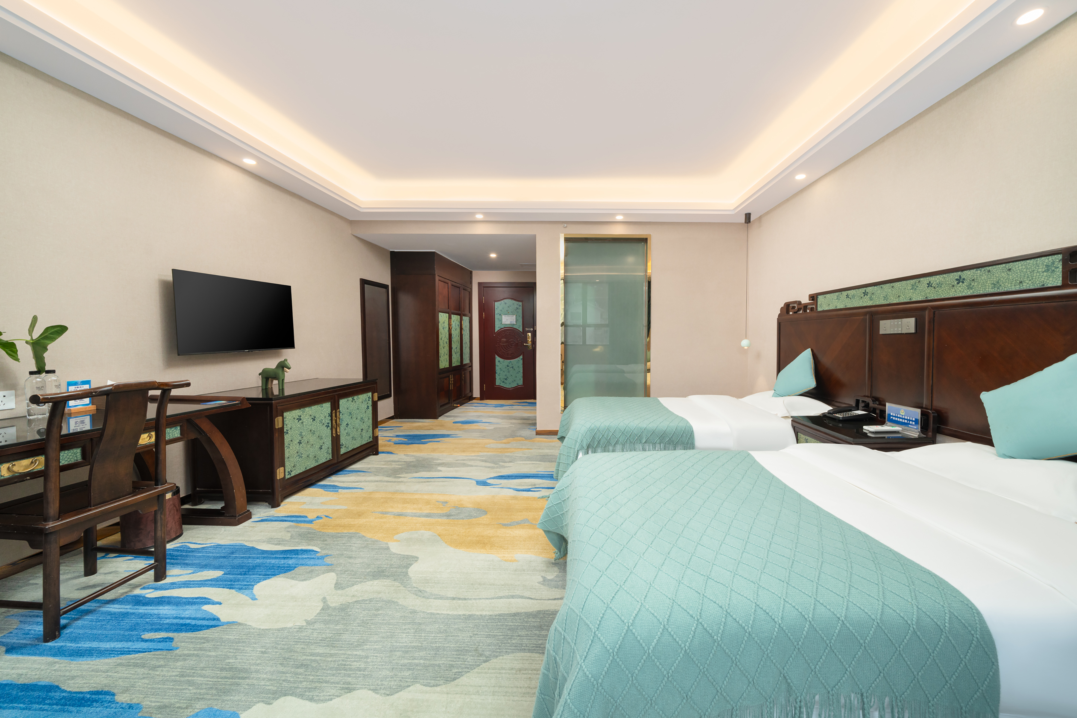 青花·御景双人房